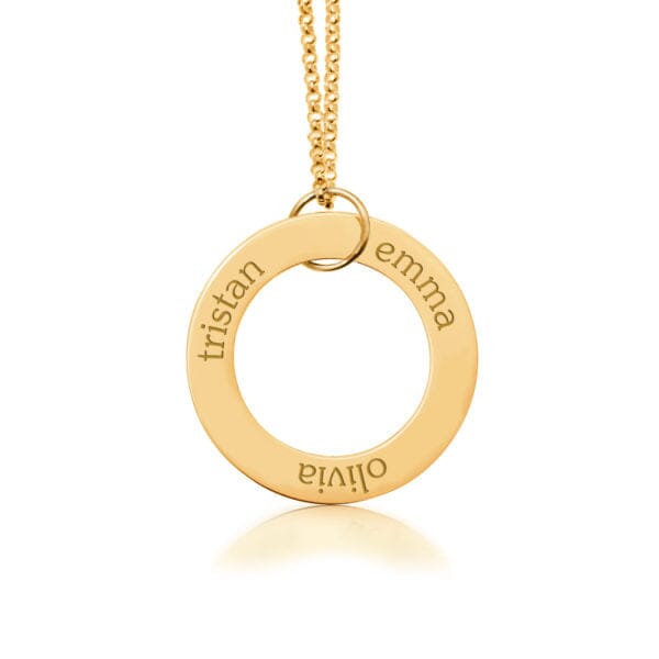 Circle Pendant Necklace