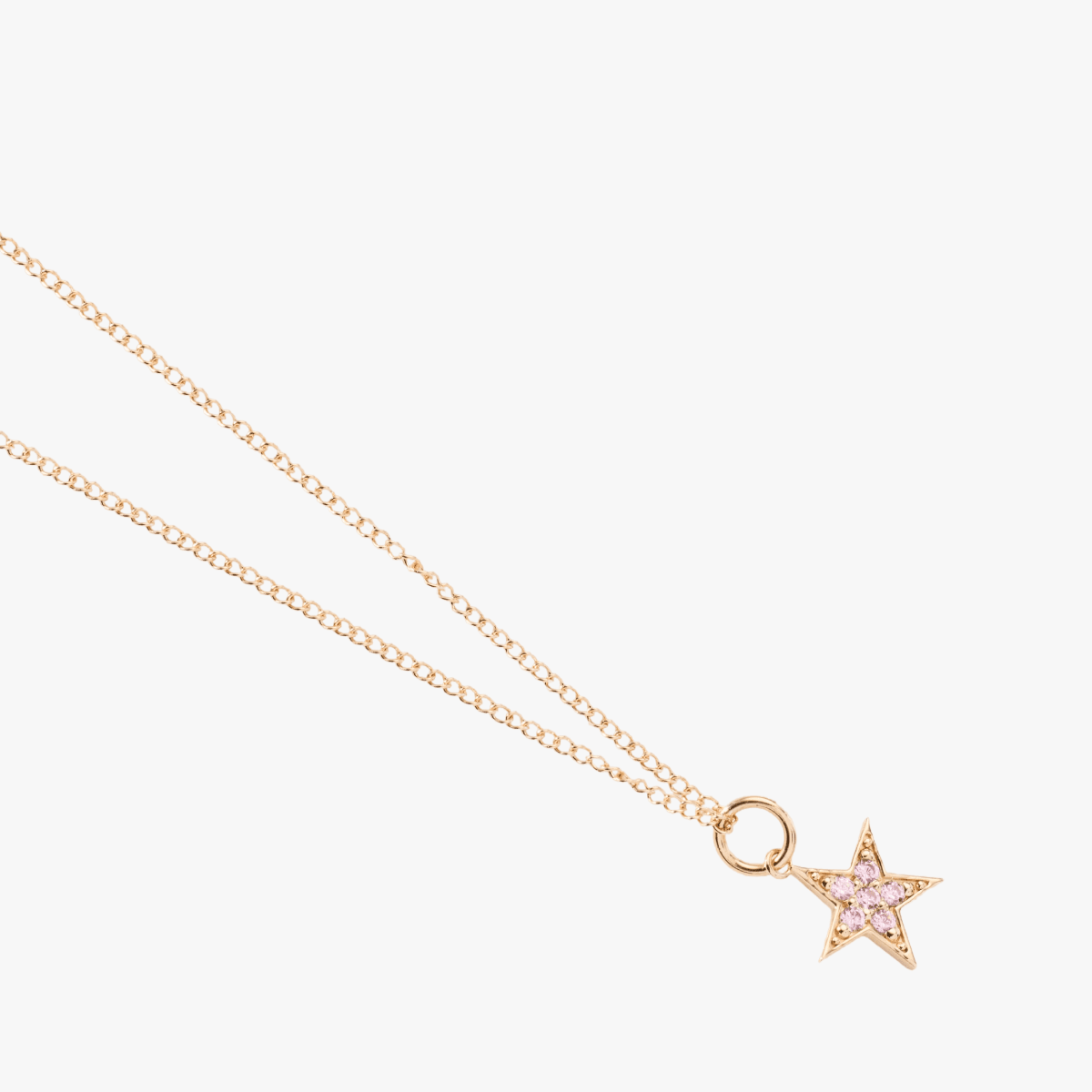 Hello Pink Pavé Star Charm