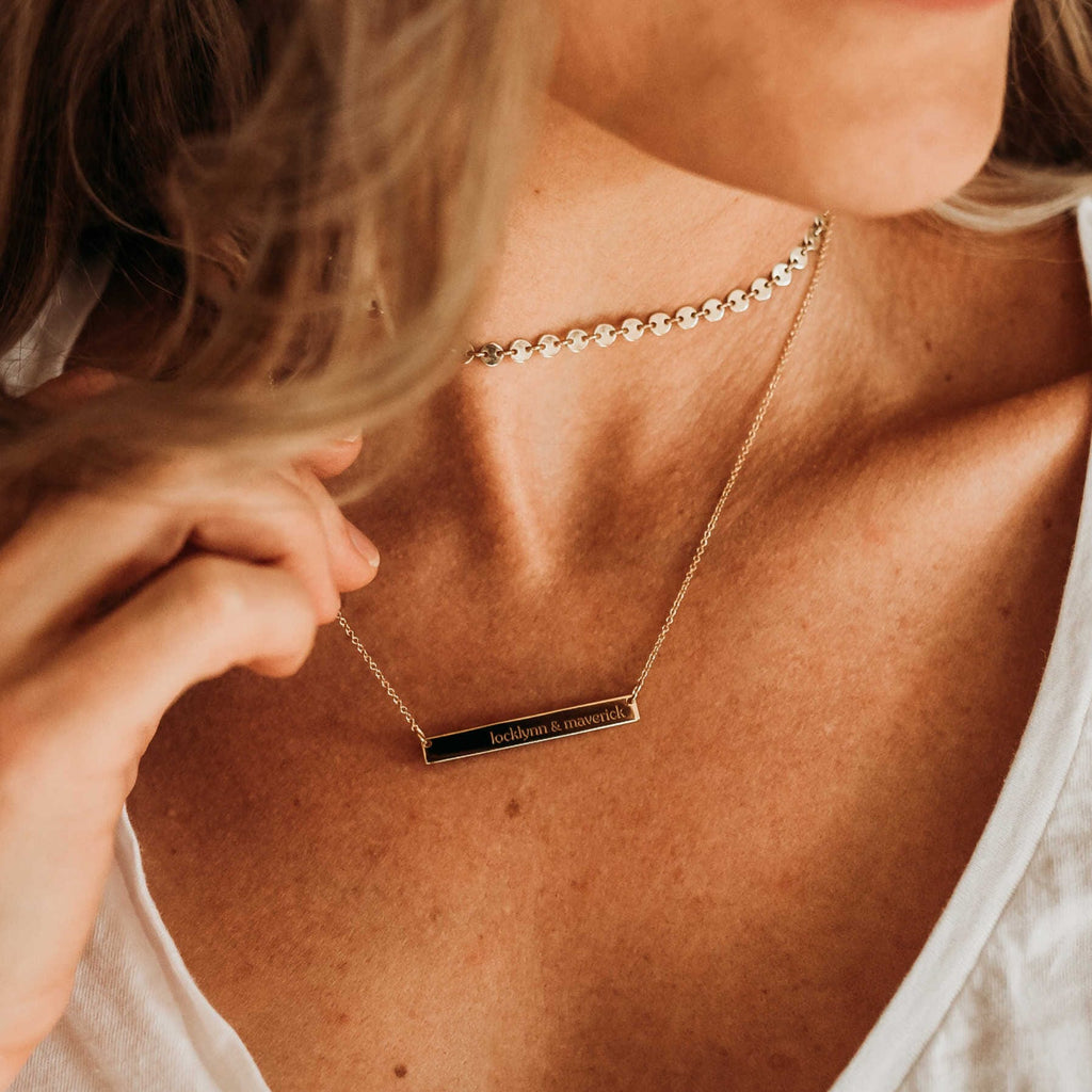 Skinny Bar Necklace