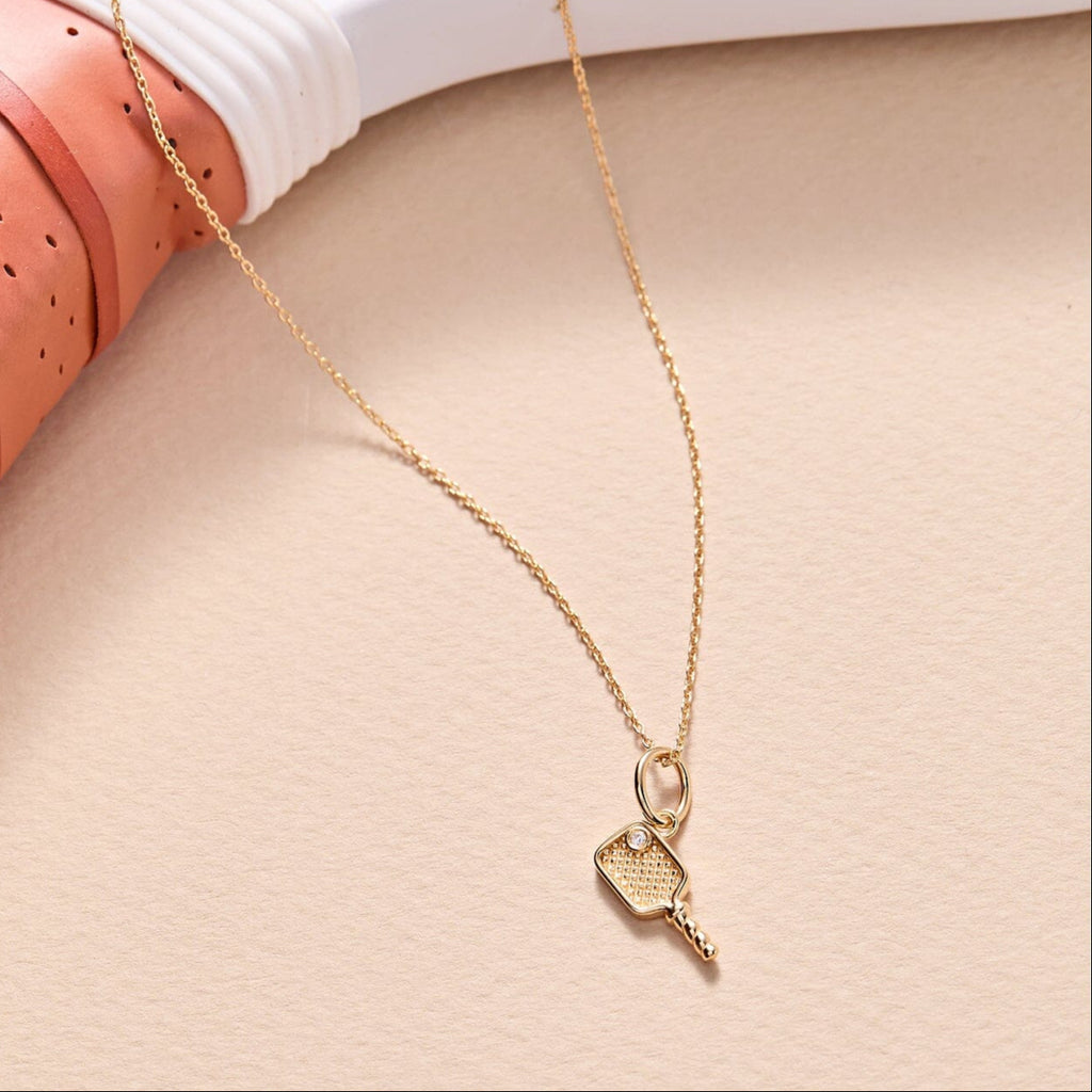 Pickleball Charm Necklace