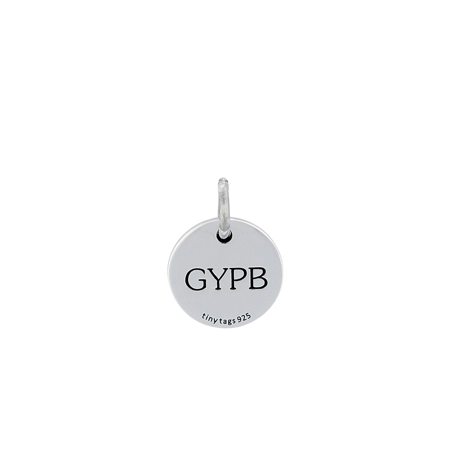 'GYPB' Flamingo Circle Tag by Lindsey Gurk
