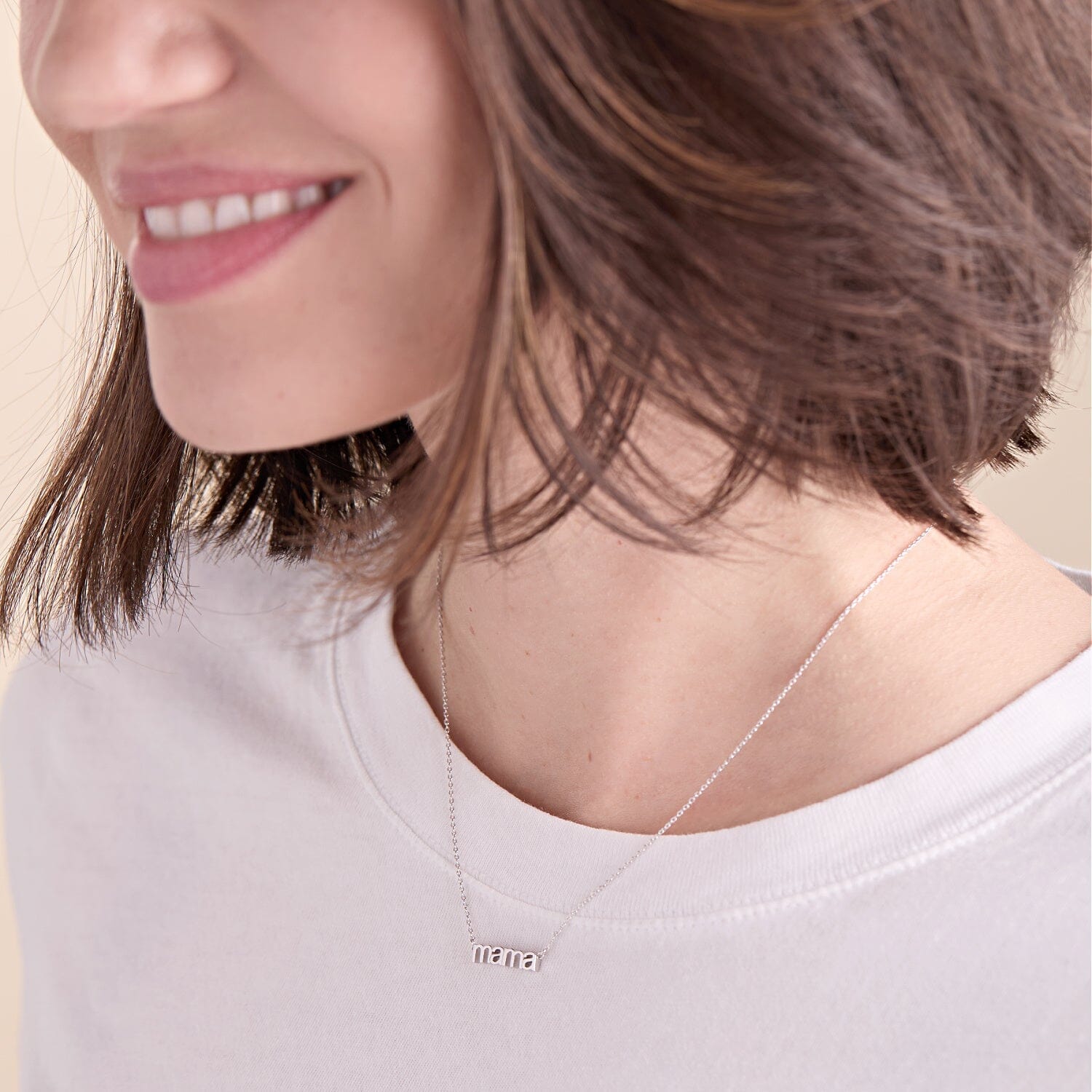 Modern Mama Nameplate - Petite Plume Collab