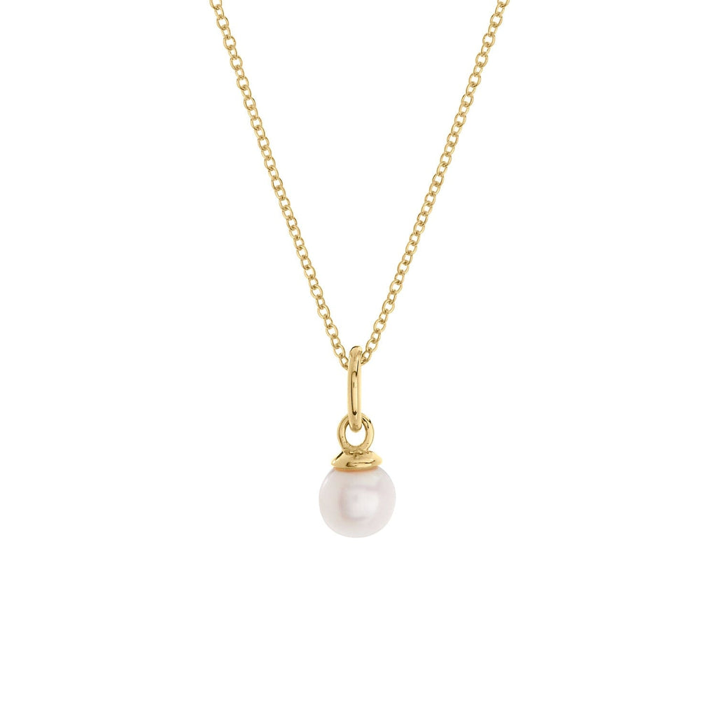 Pearl Mini Charm Necklace