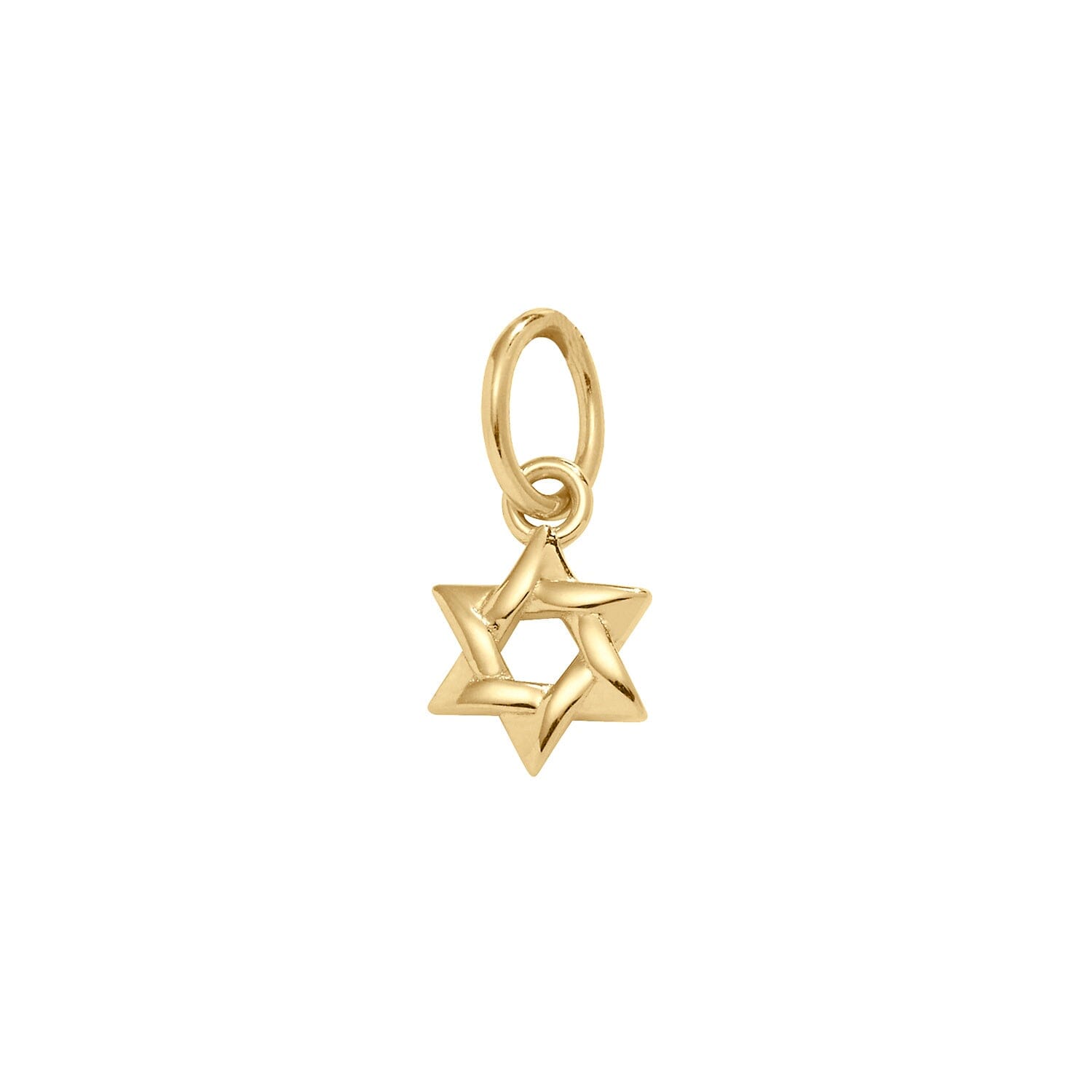 Star of shops David 14K Yellow Gold Charm Pend