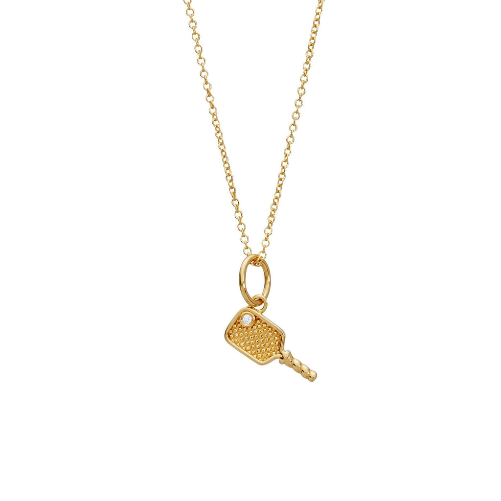 Pickleball Charm Necklace