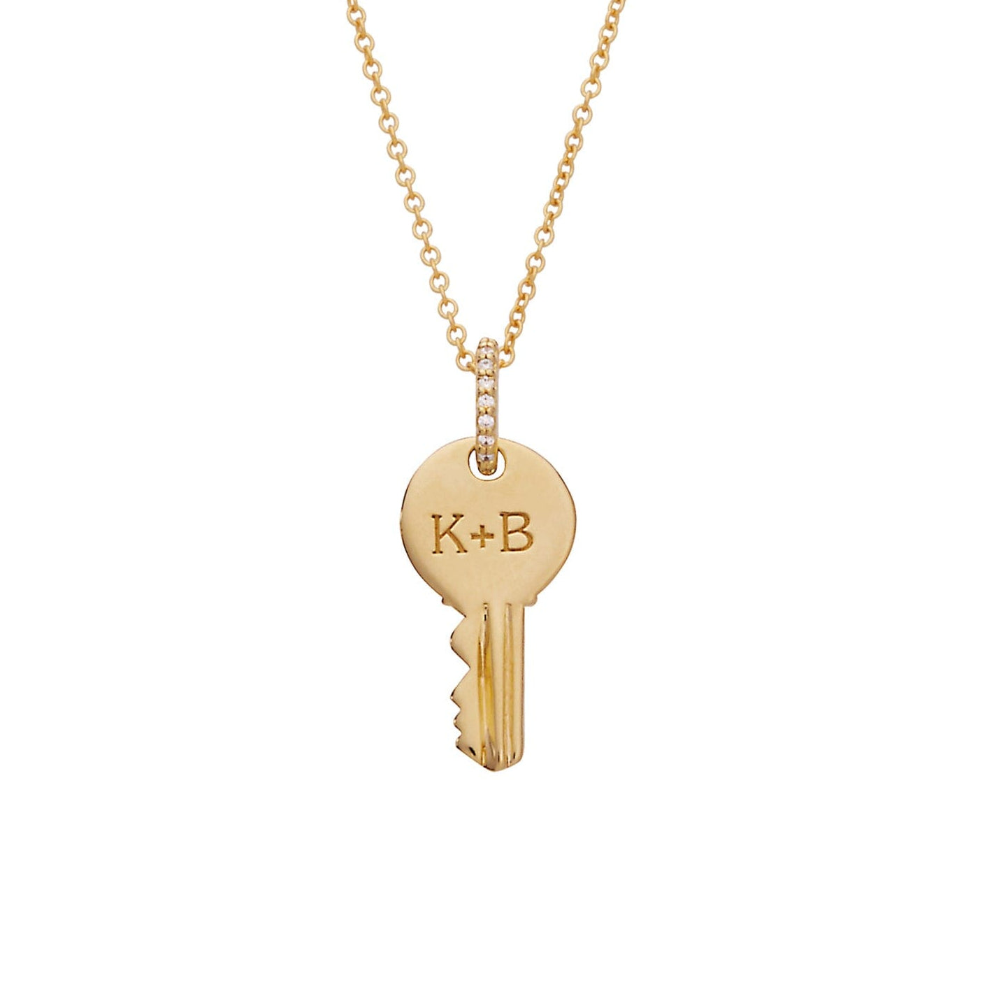 Round Key Necklace