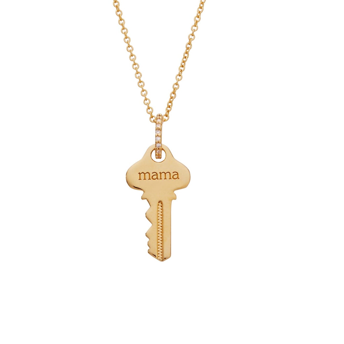 House 'Mama' Key Necklace