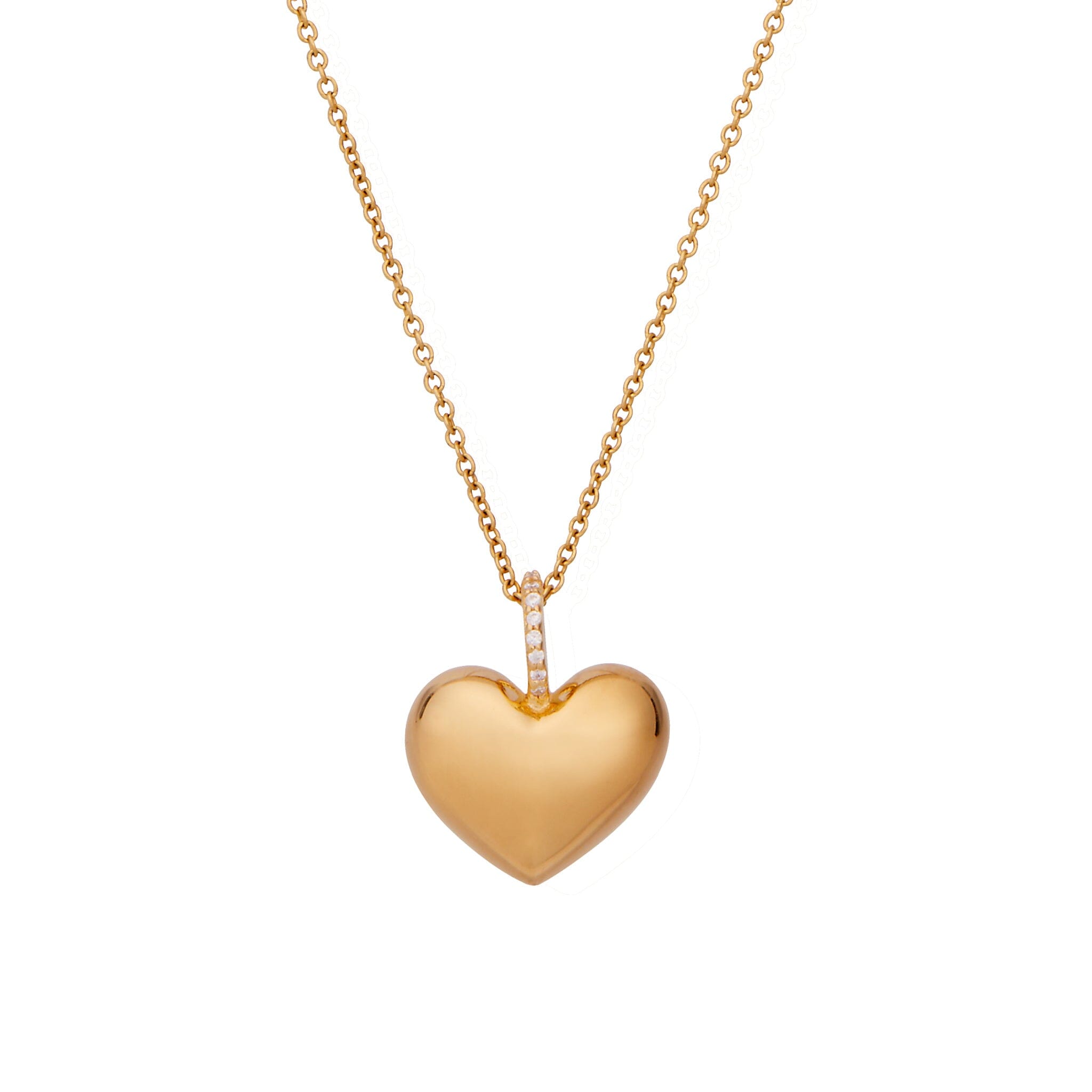 Puffy Heart Necklace