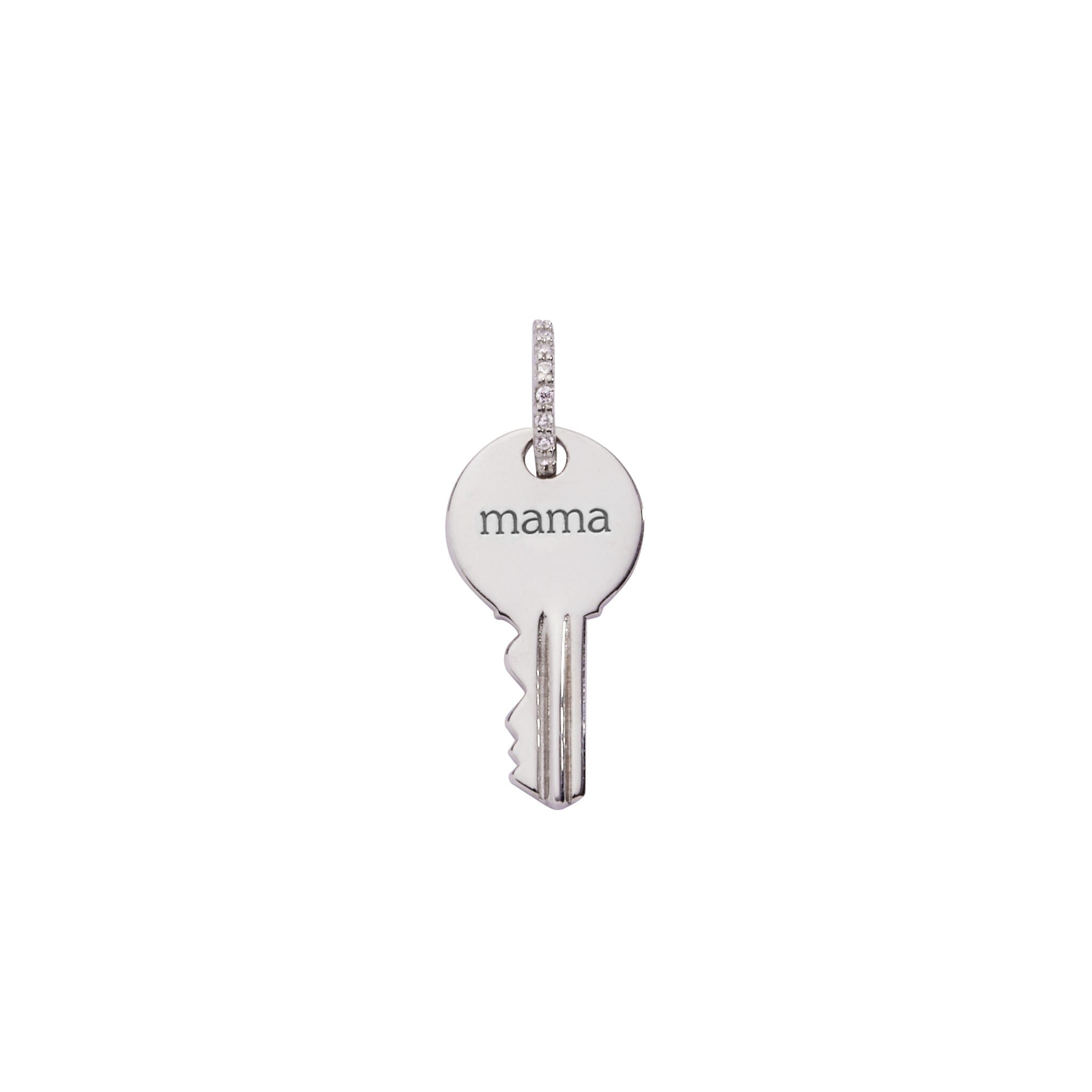 Round 'Mama' Key Charm