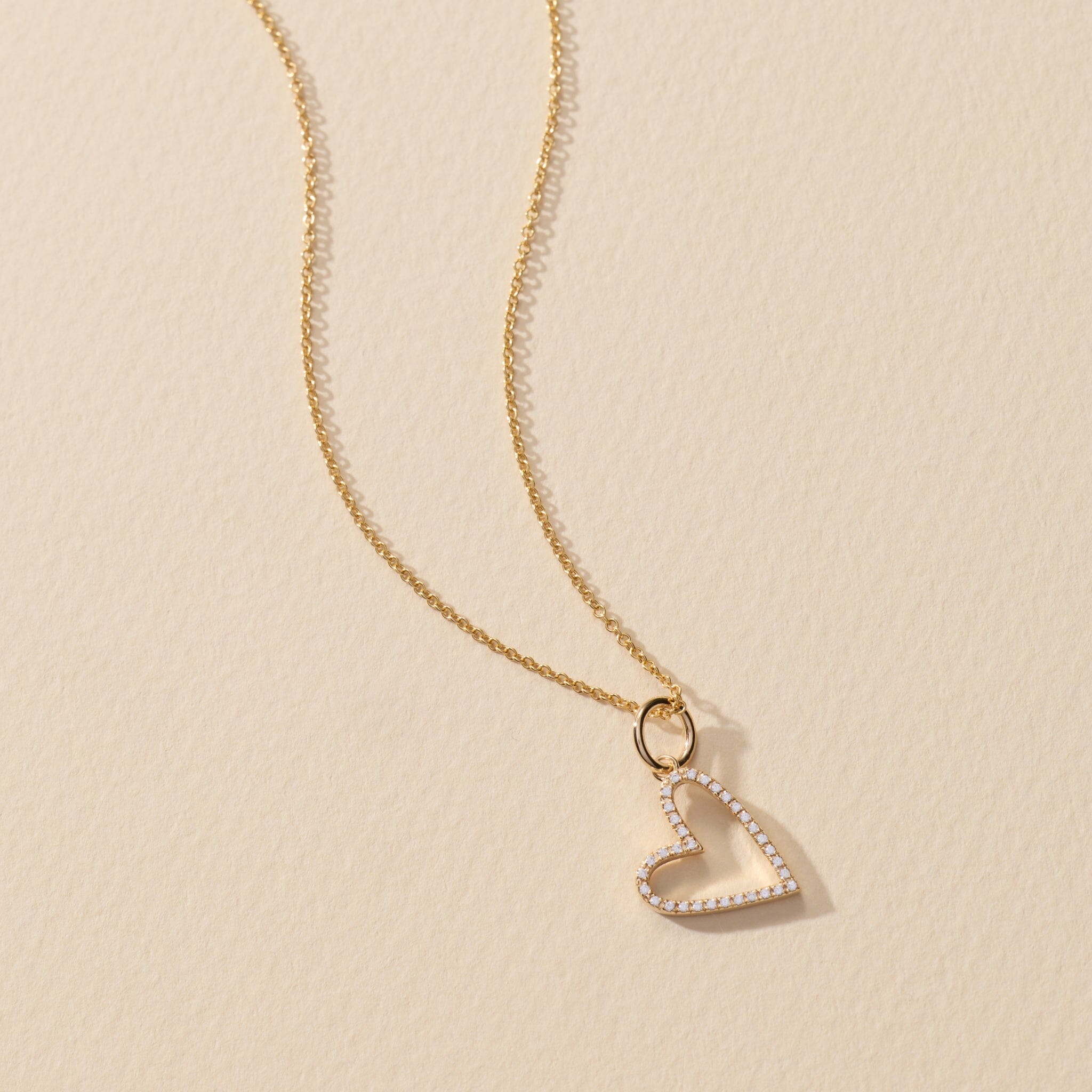 SRB Pavé Heart Necklace