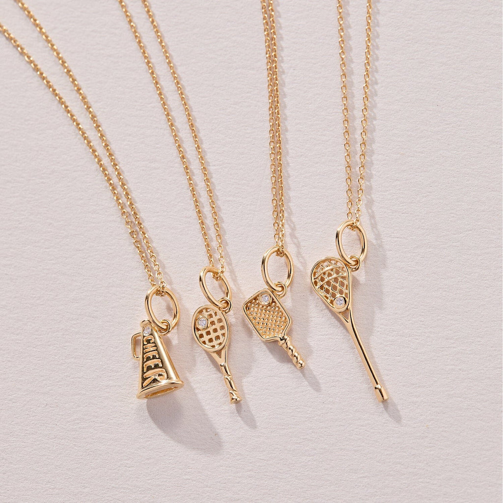 Tennis Charm Necklace