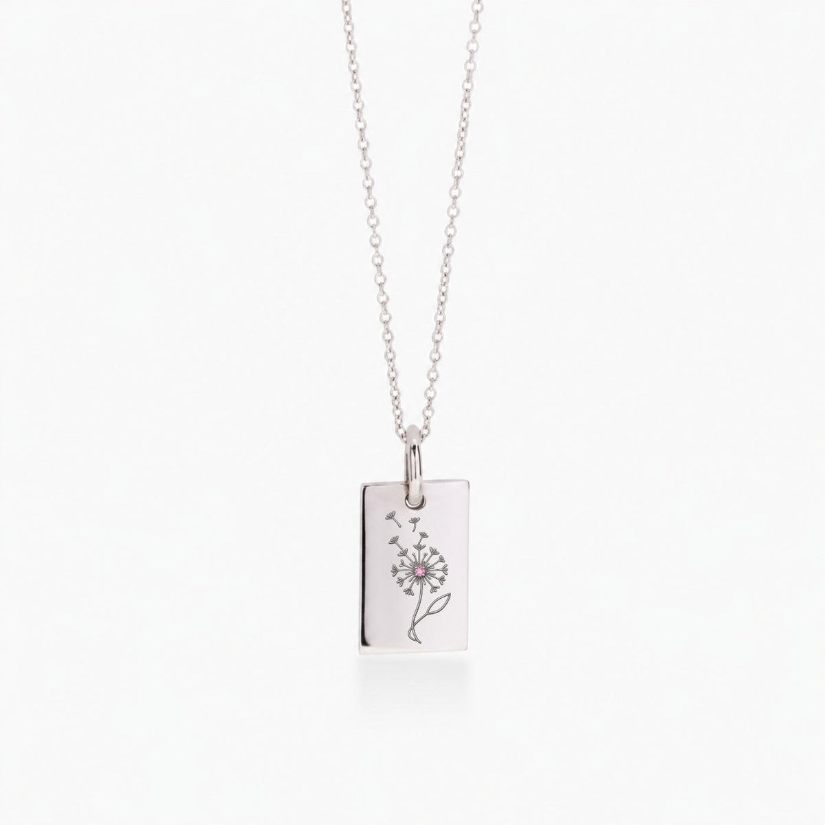 Personalized Mini Dog Tag Necklace – Ellie Fund