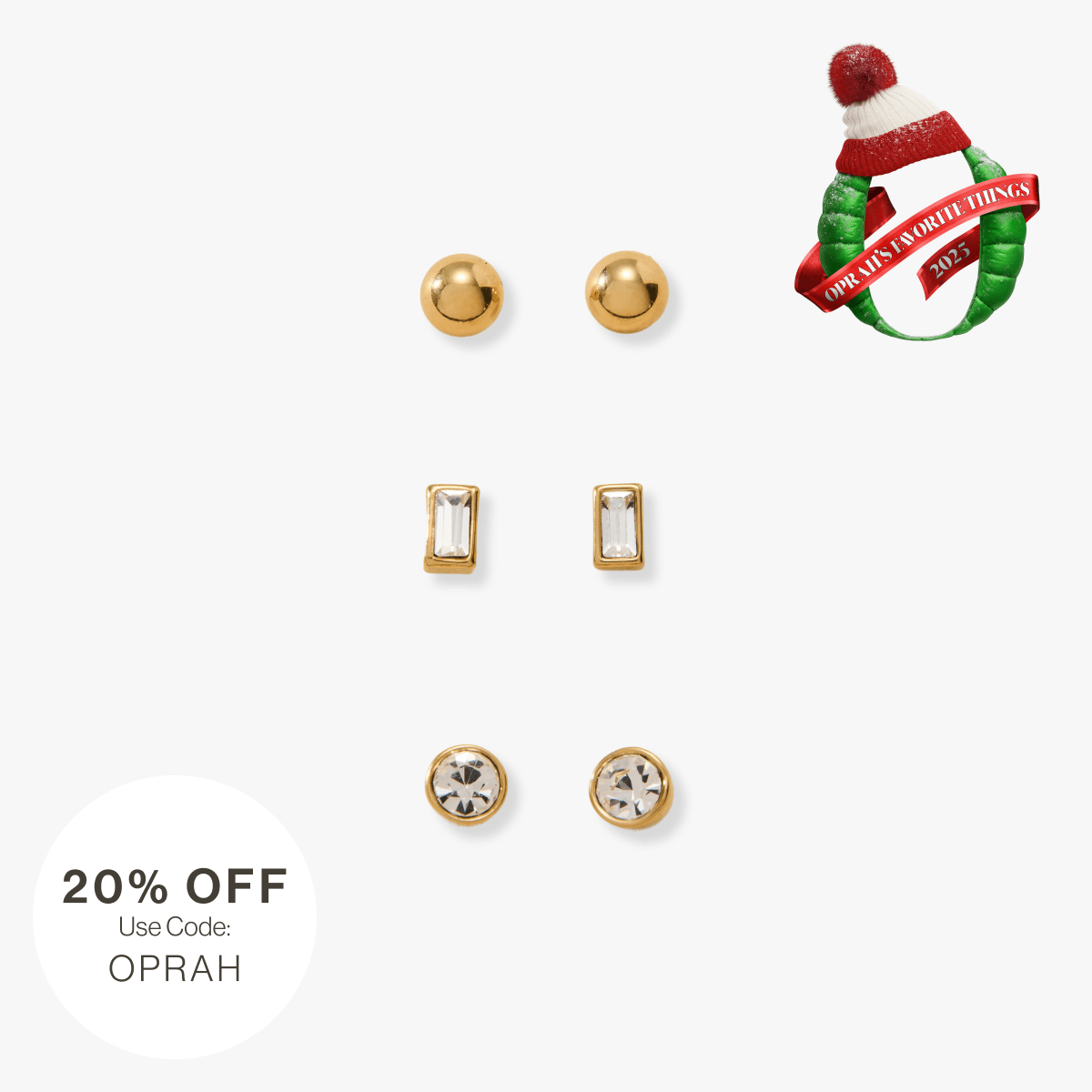 Classic Stud Earring Set