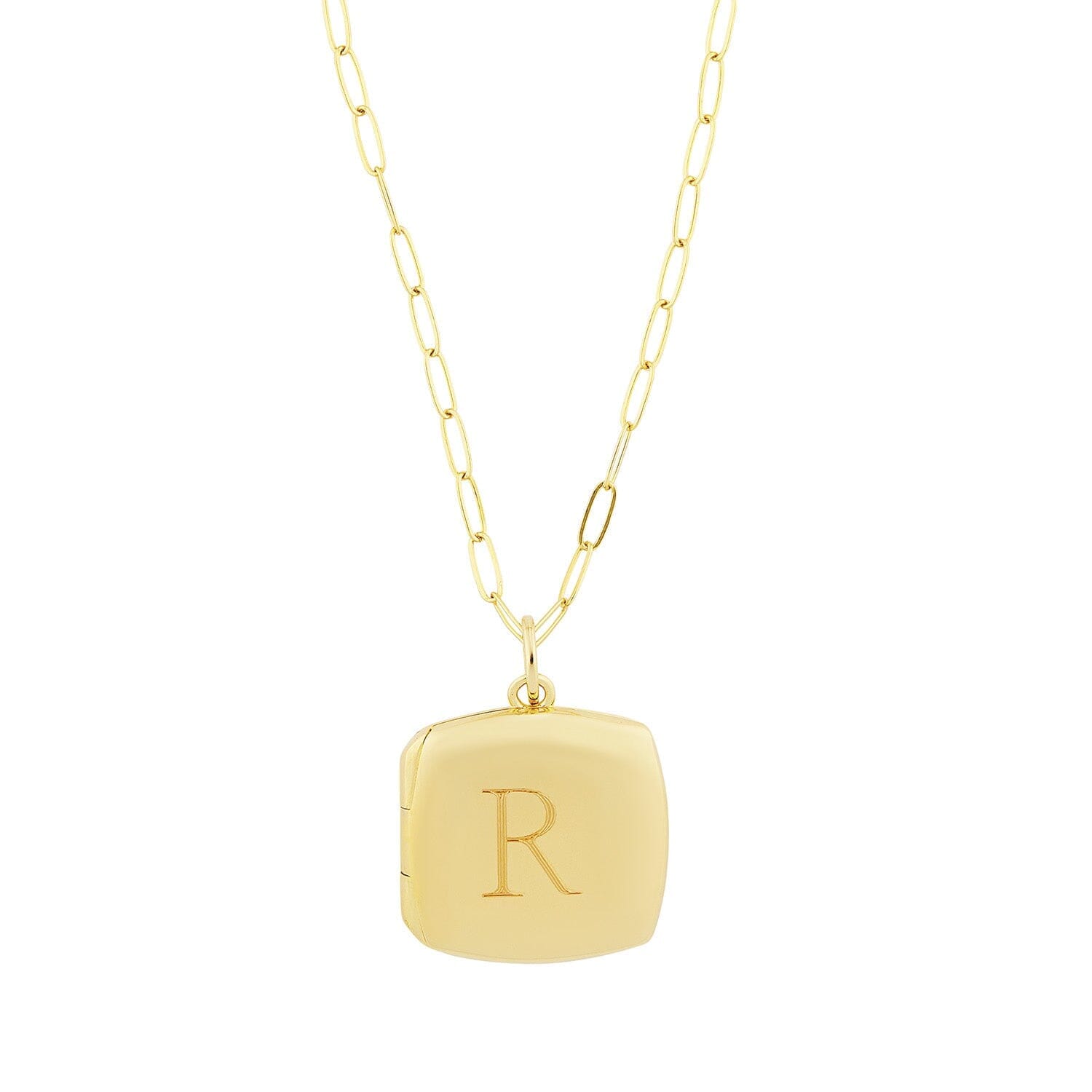 Square Locket Necklace