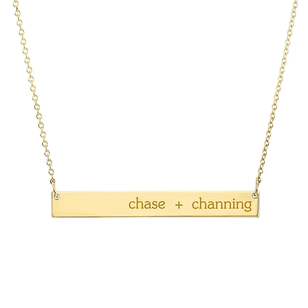 Skinny Bar Necklace