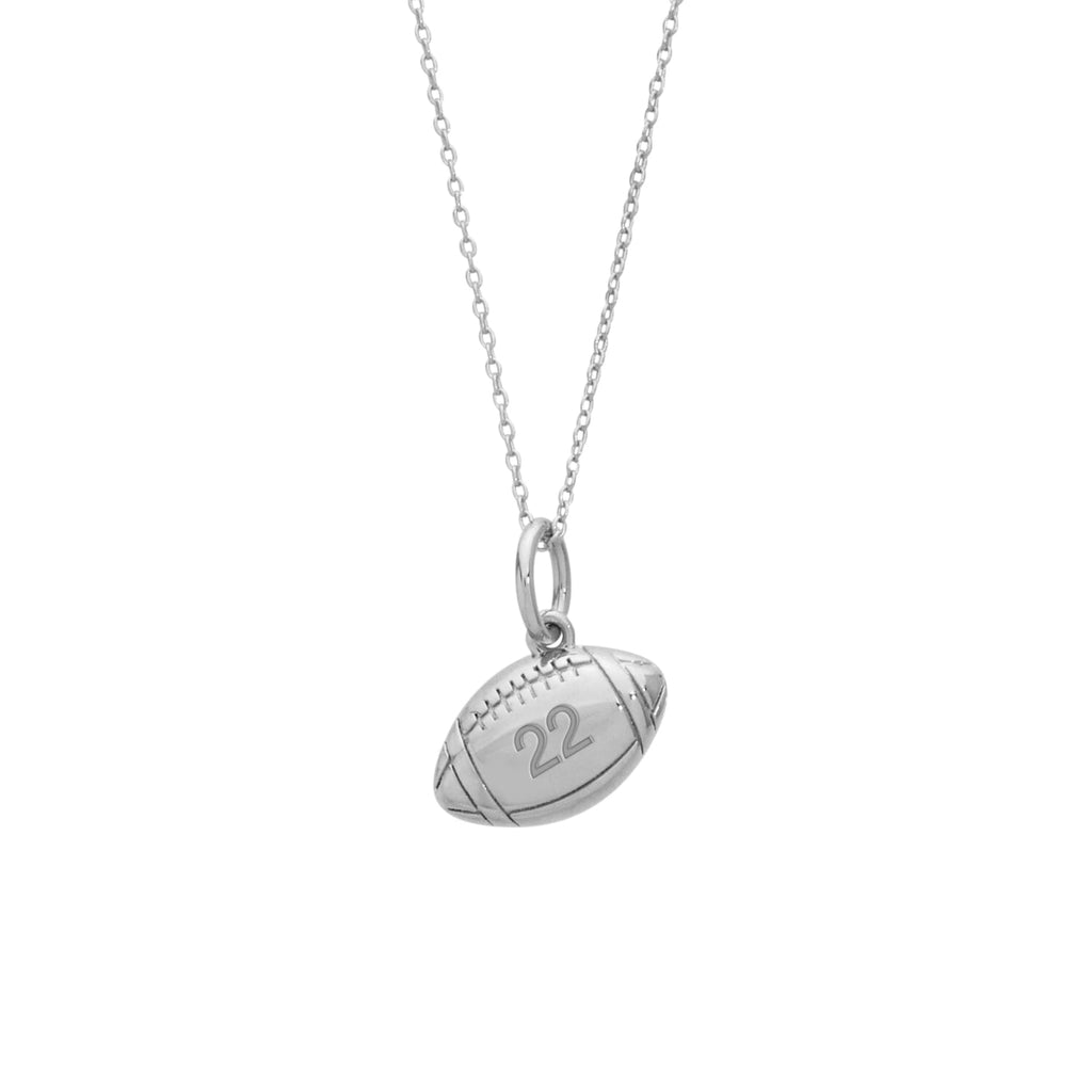 Football Charm Necklace