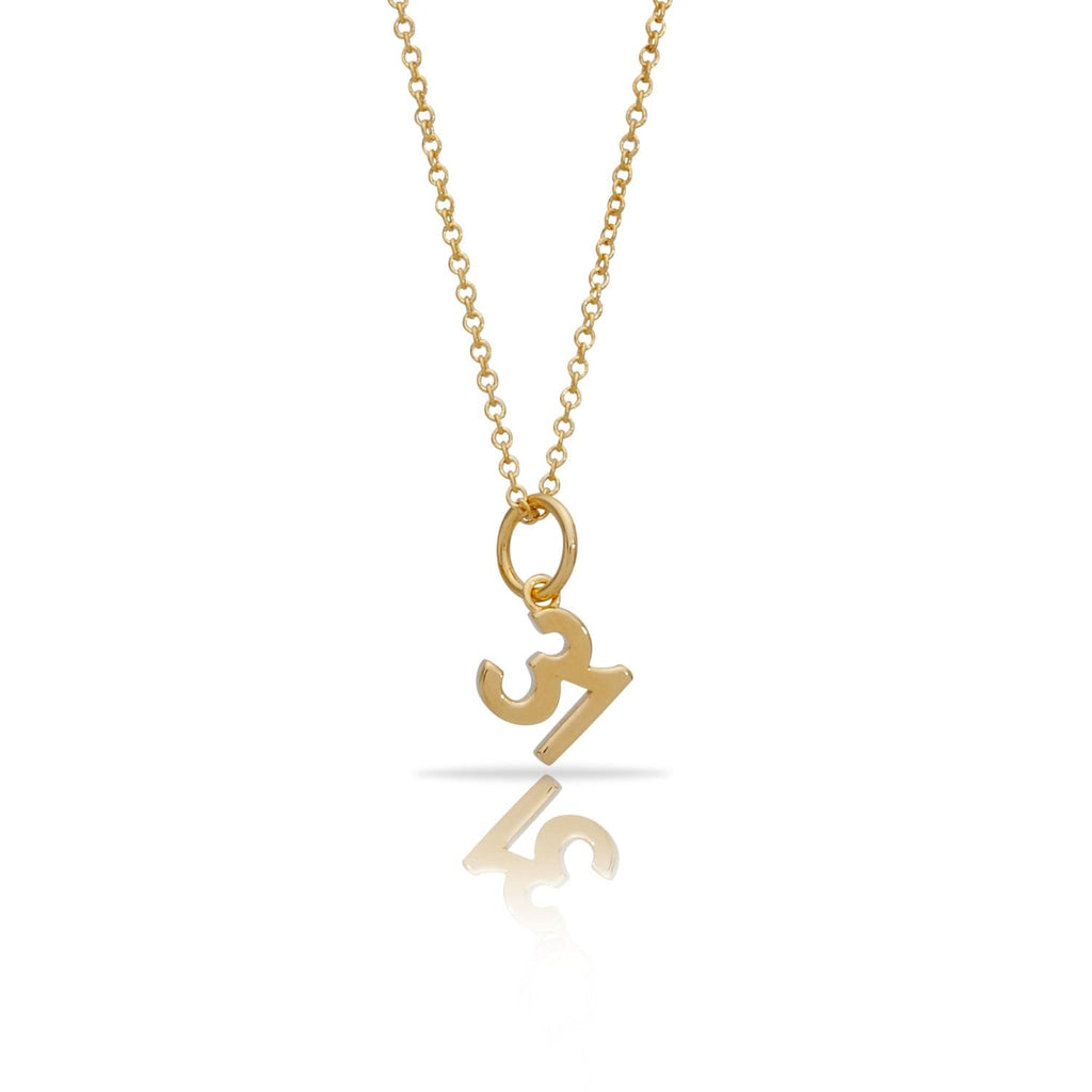 Number Charm Necklace