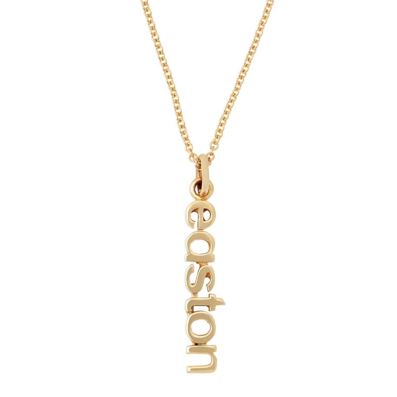 Vertical Name Necklace