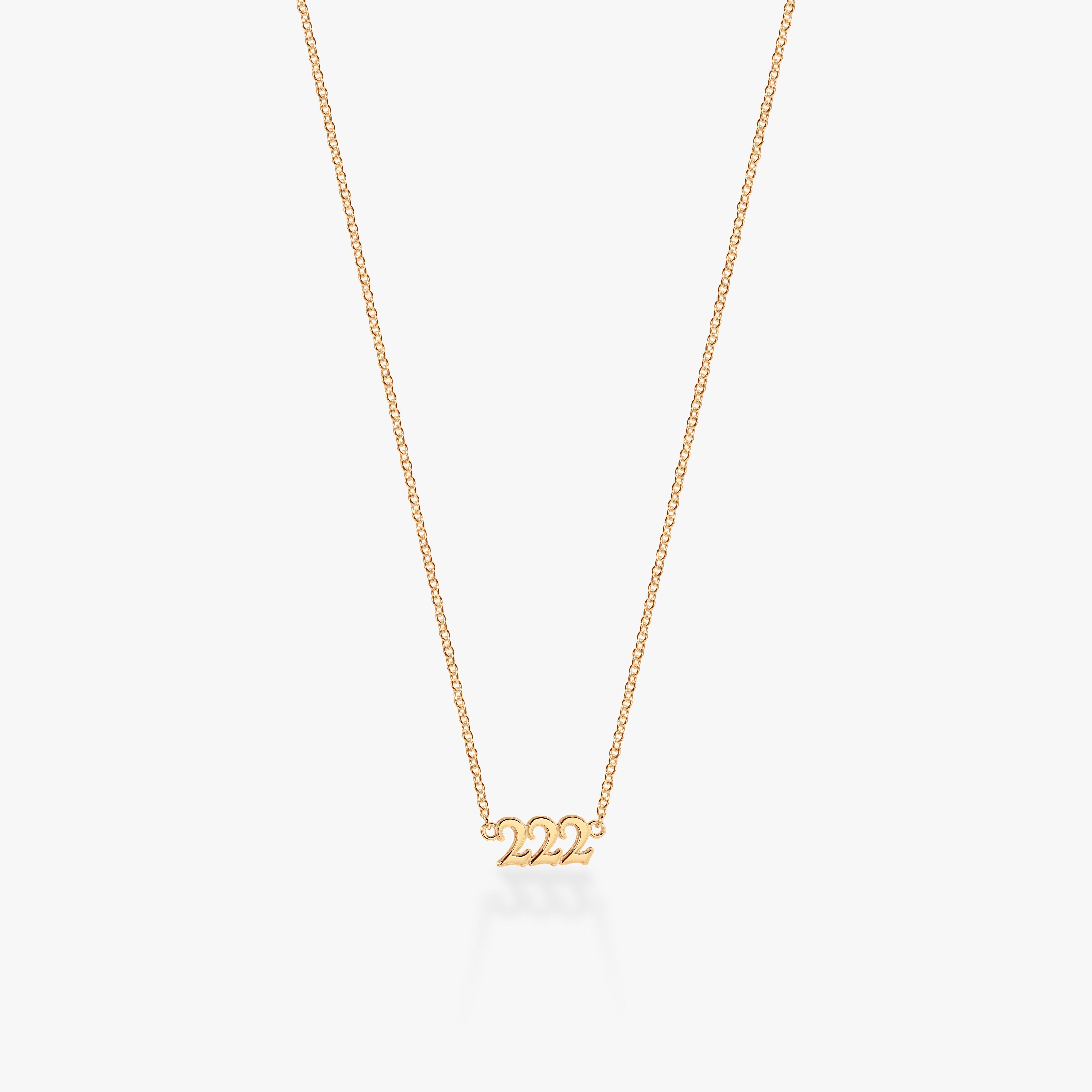 Angel Number Necklace