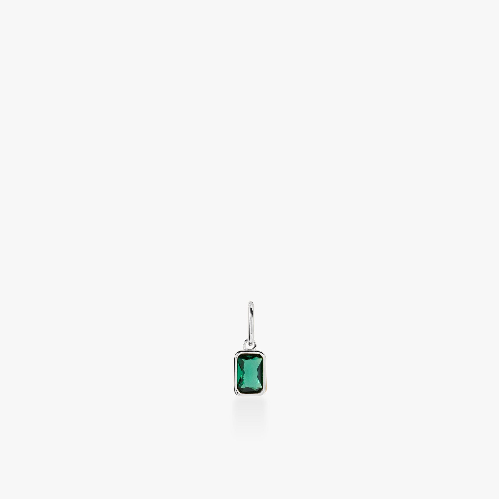 Baguette Birthstone Charm