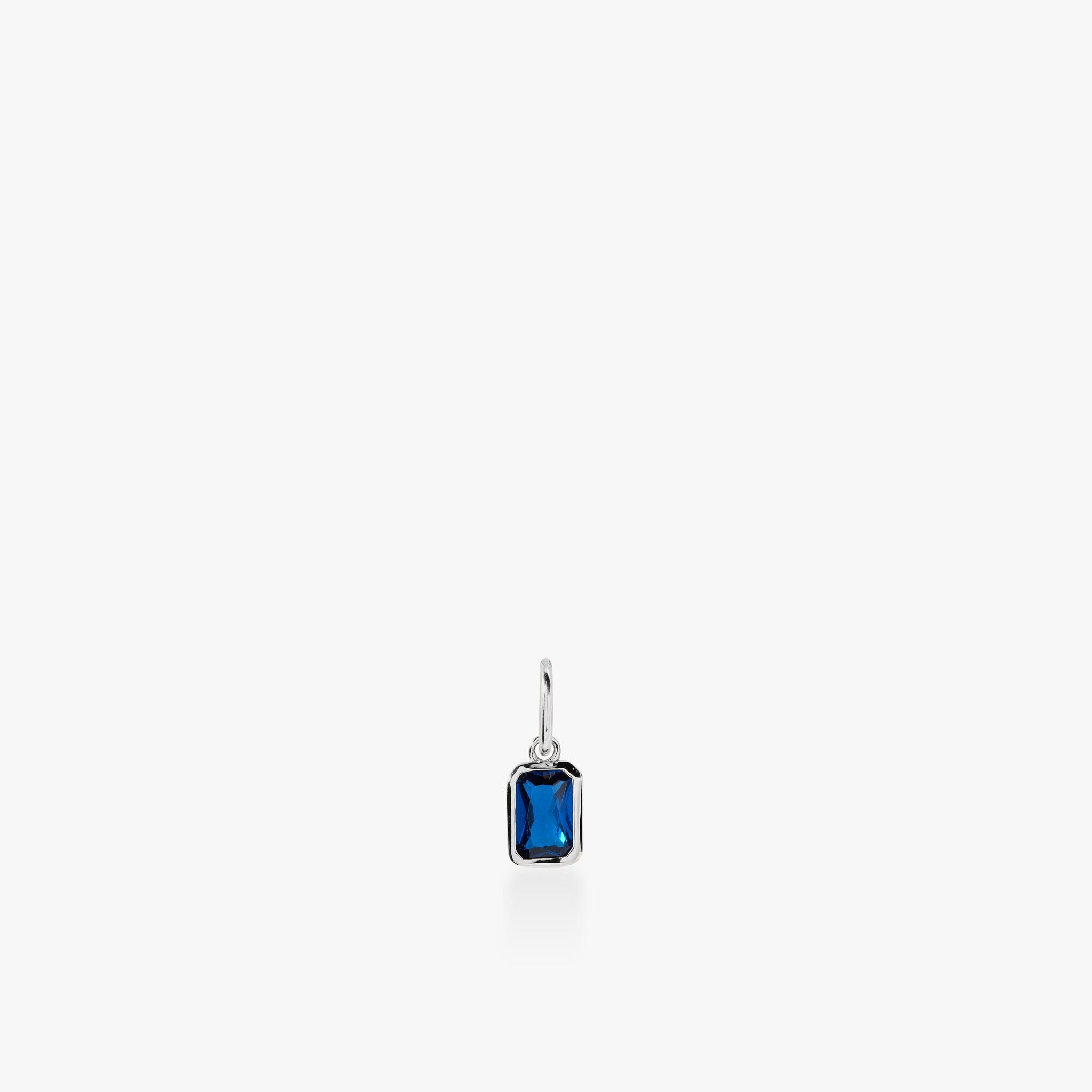 Baguette Birthstone Charm