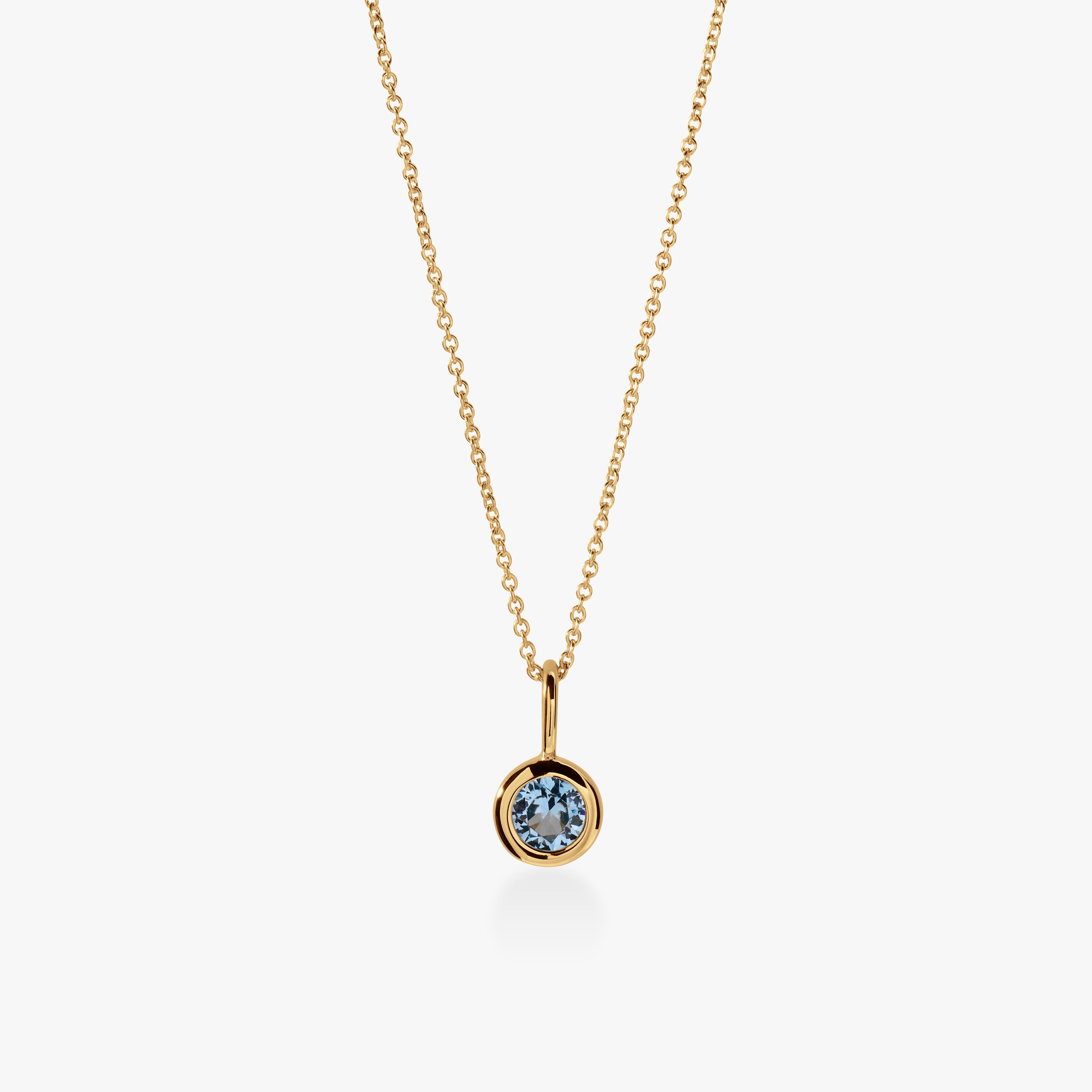 Birthstone Charm Necklace