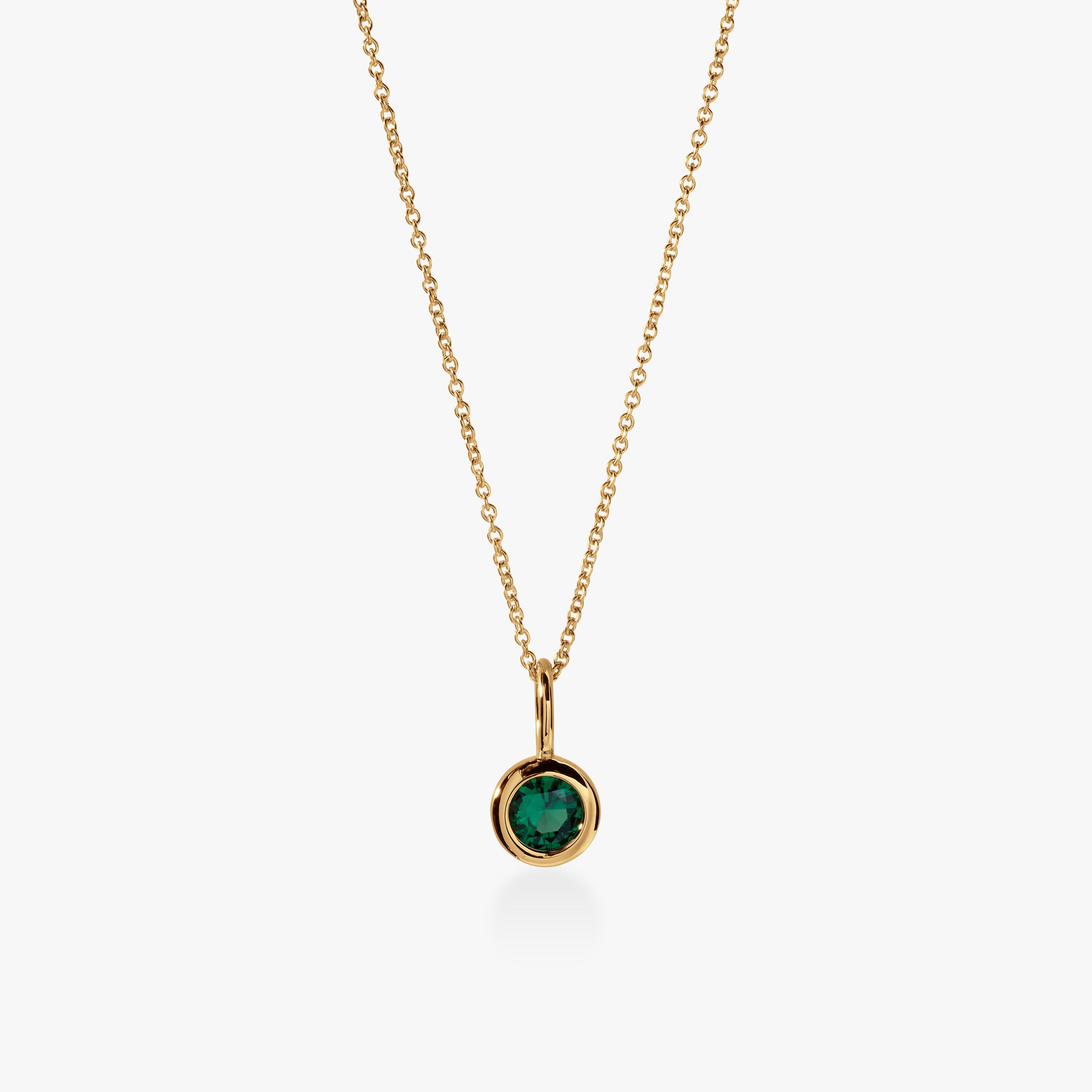 Birthstone Charm Necklace