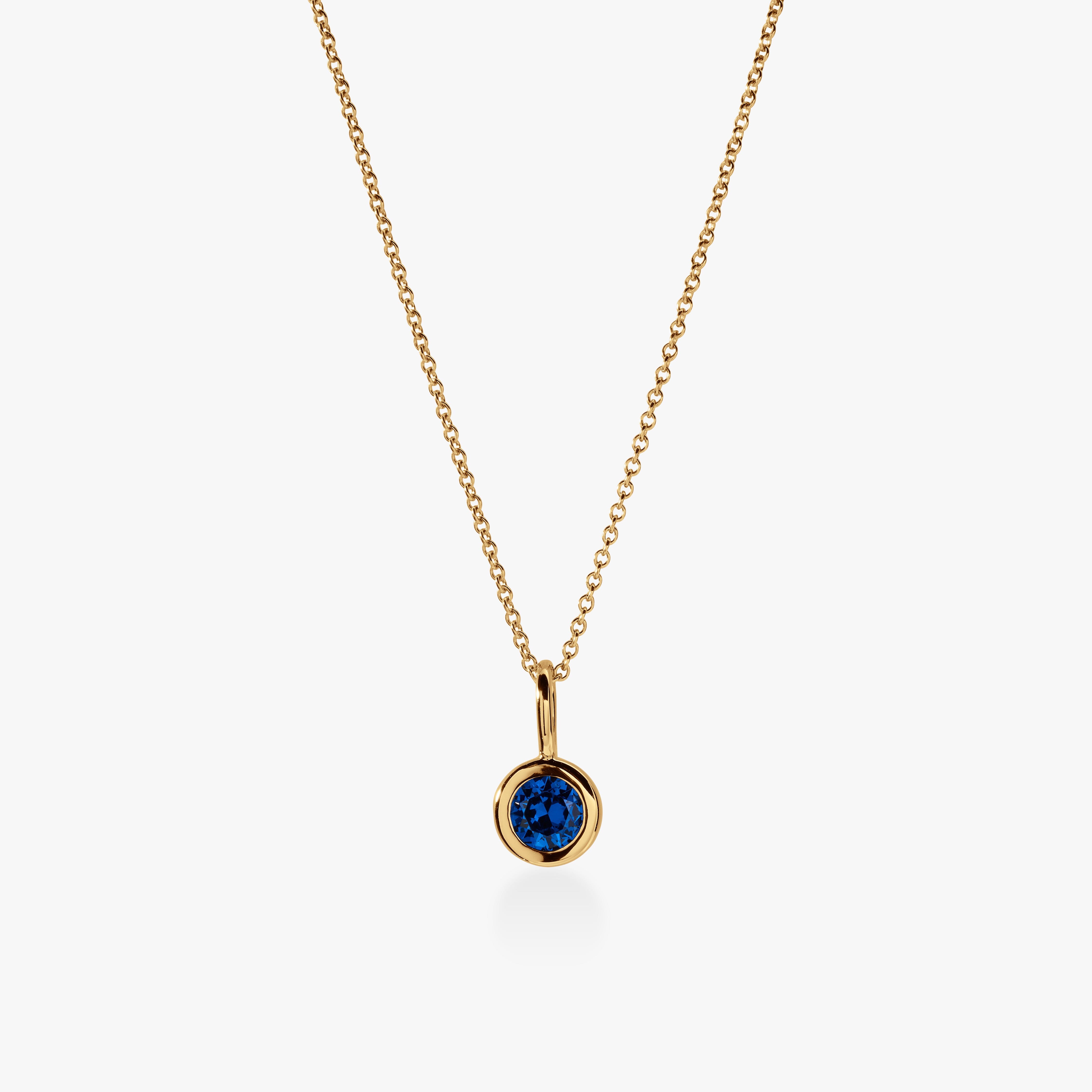 Birthstone Charm Necklace