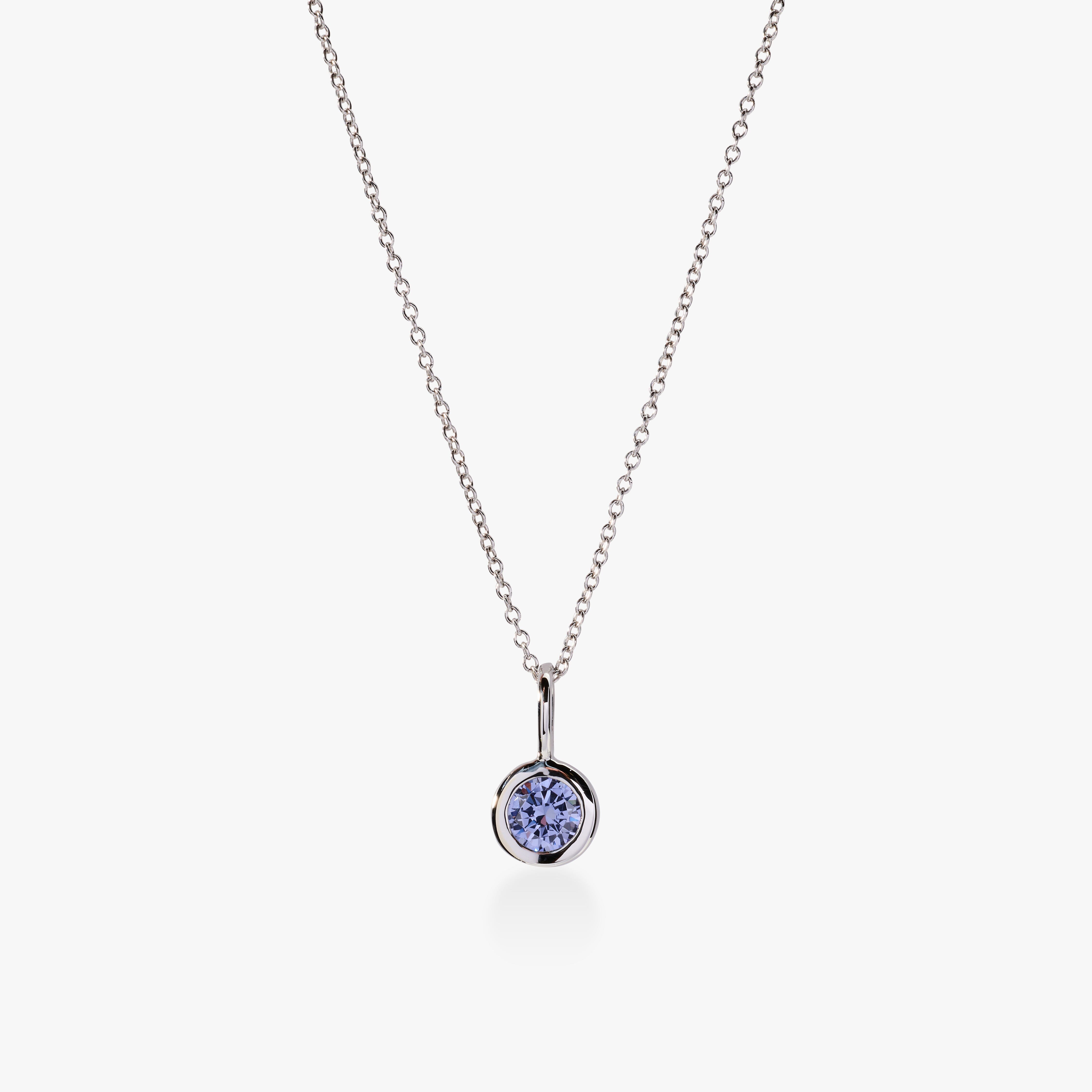 Birthstone Charm Necklace