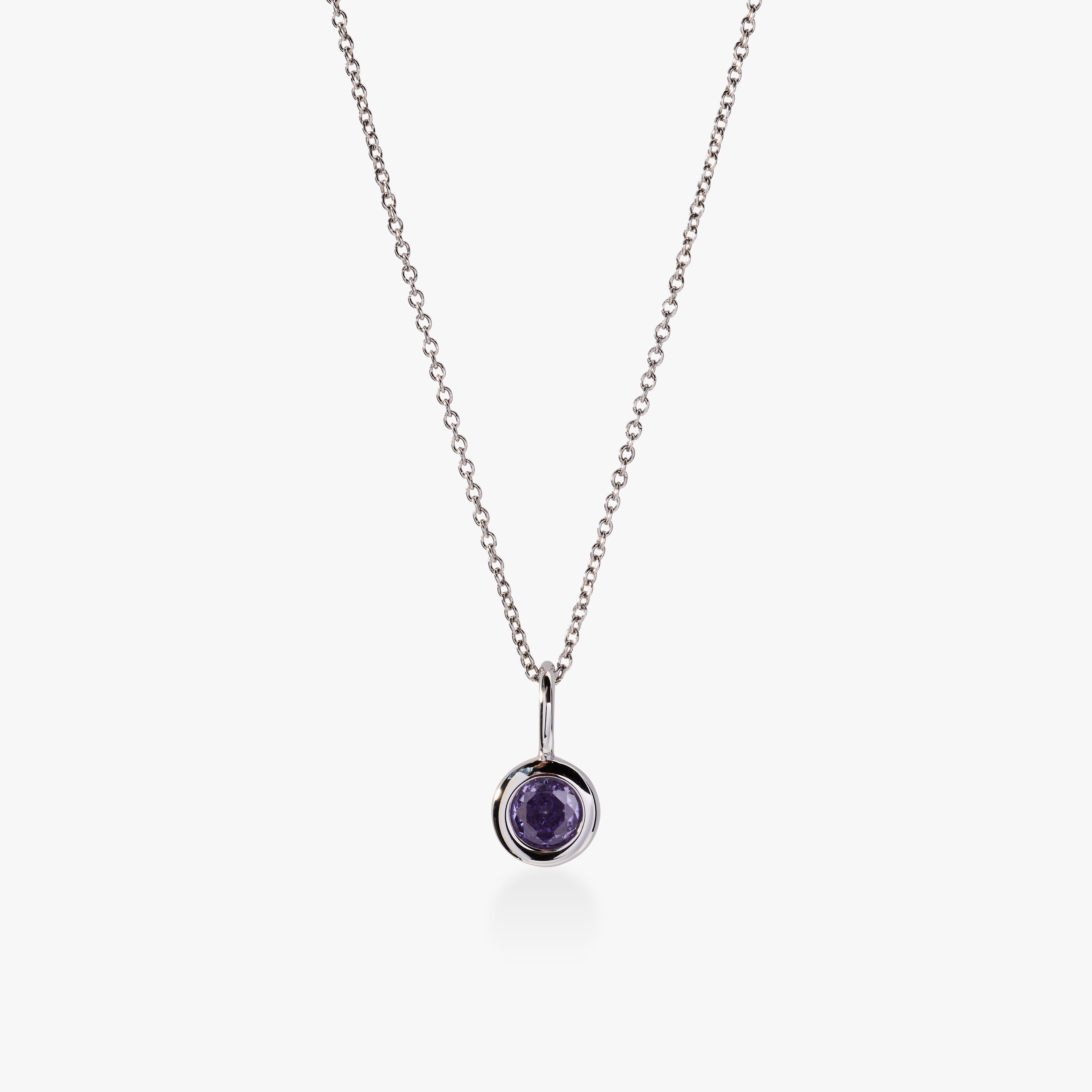 Birthstone Charm Necklace