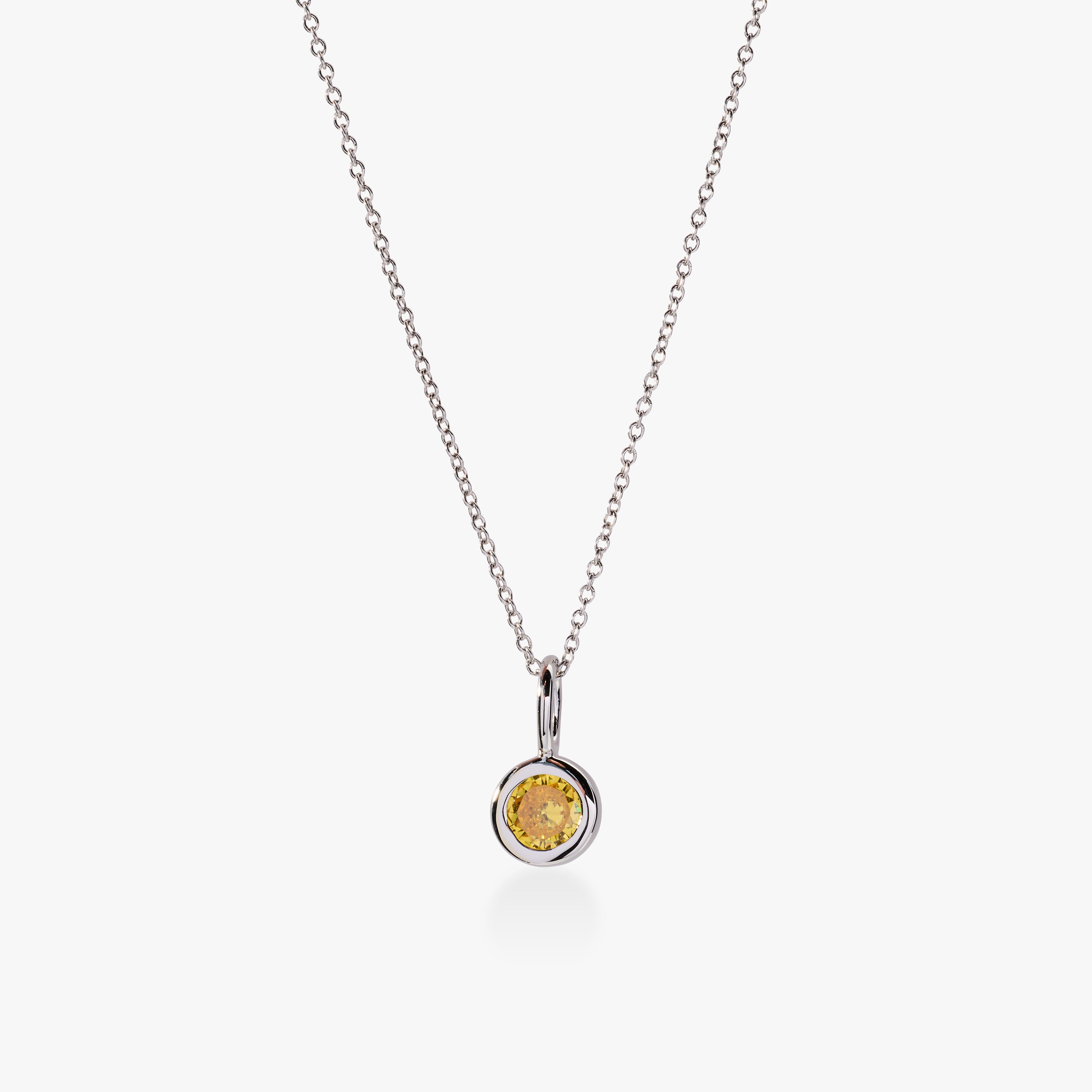 Birthstone Charm Necklace