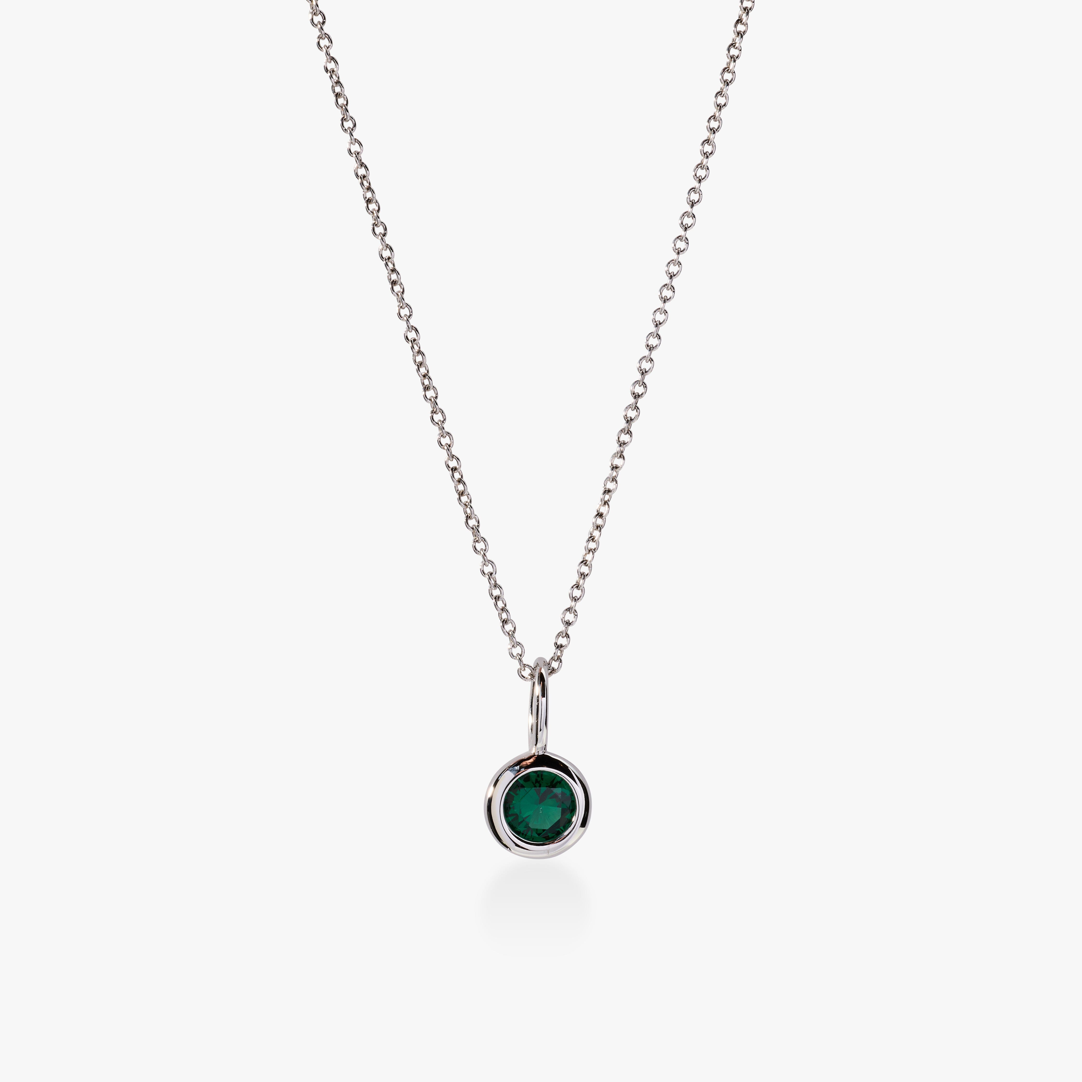 Birthstone Charm Necklace