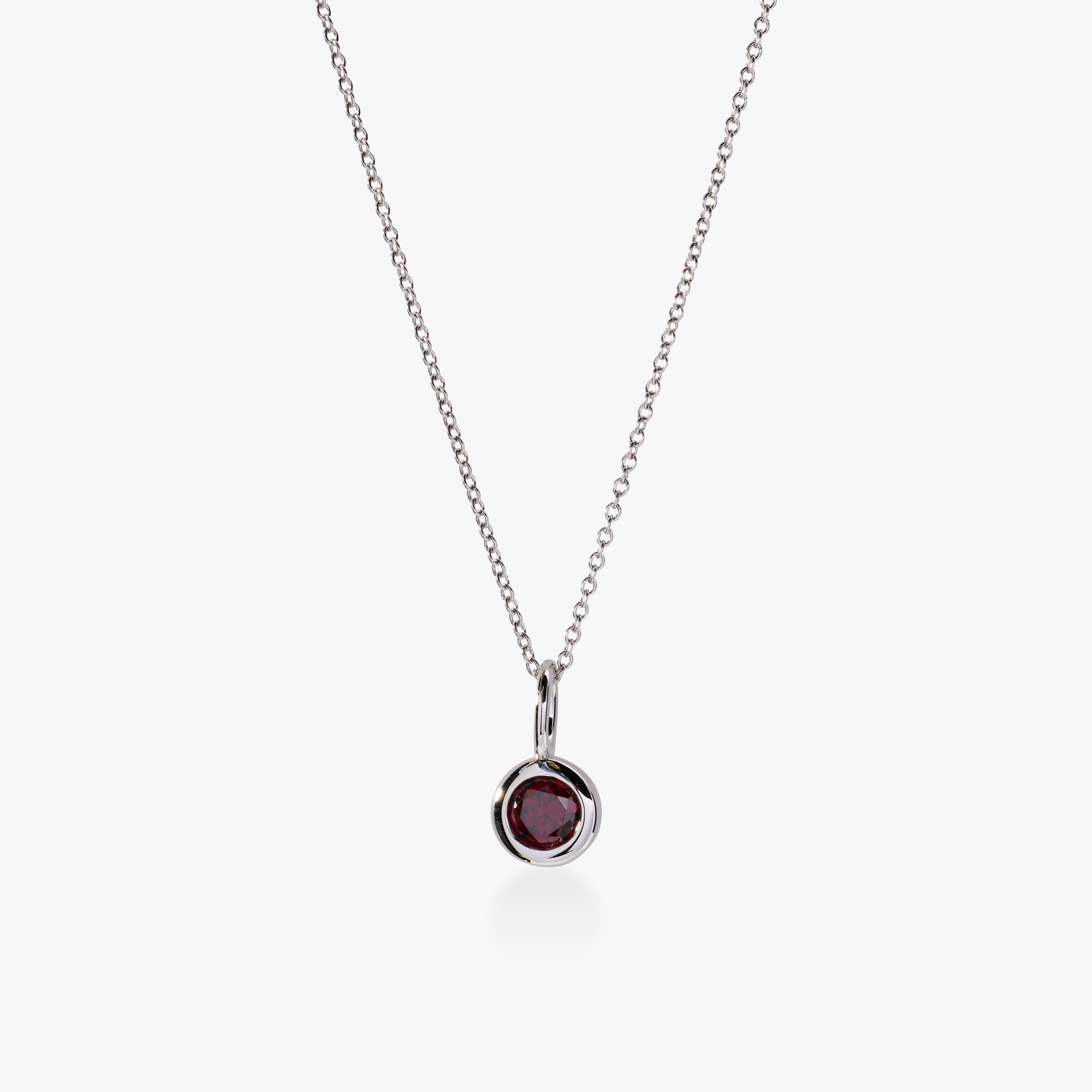 Birthstone Charm Necklace