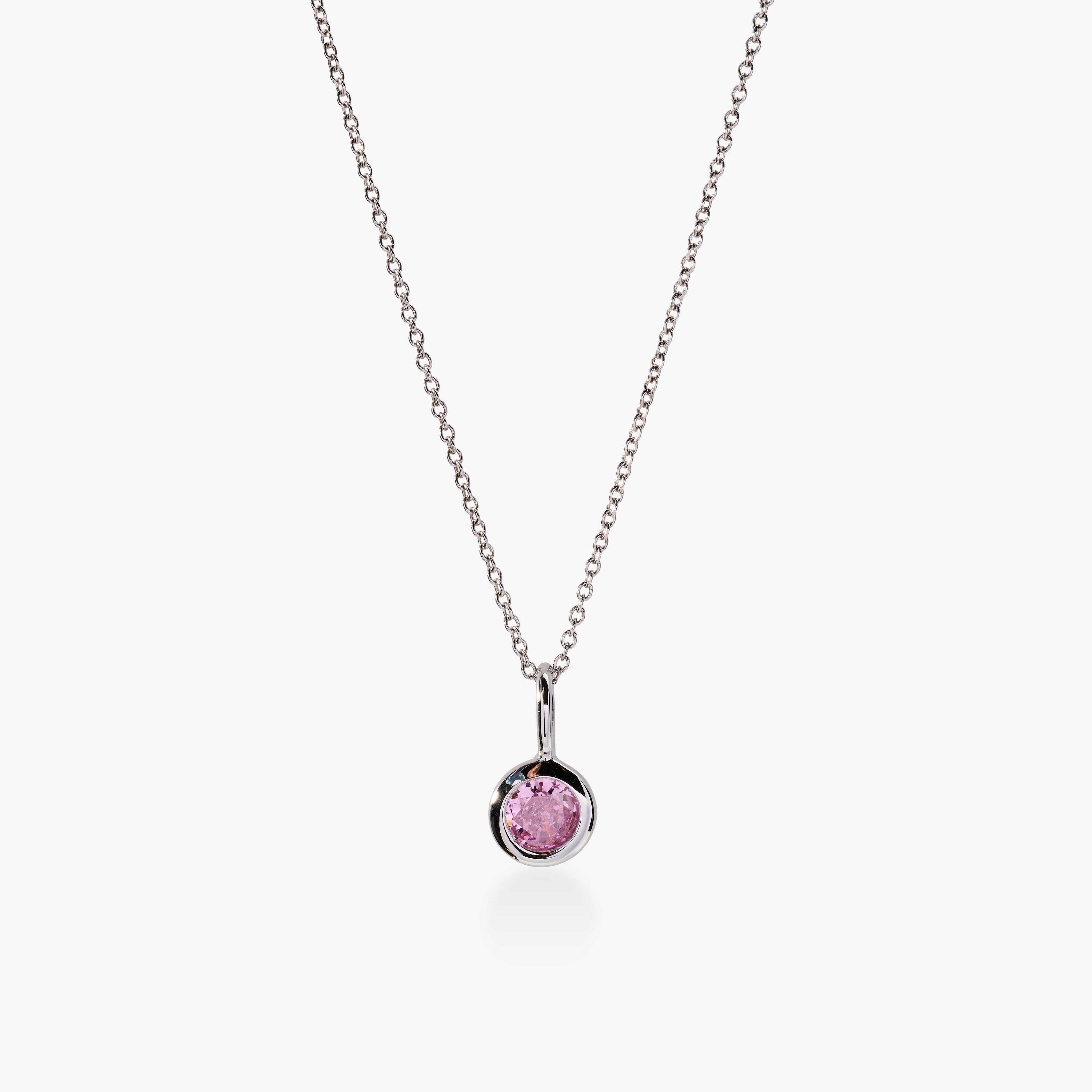 Birthstone Charm Necklace