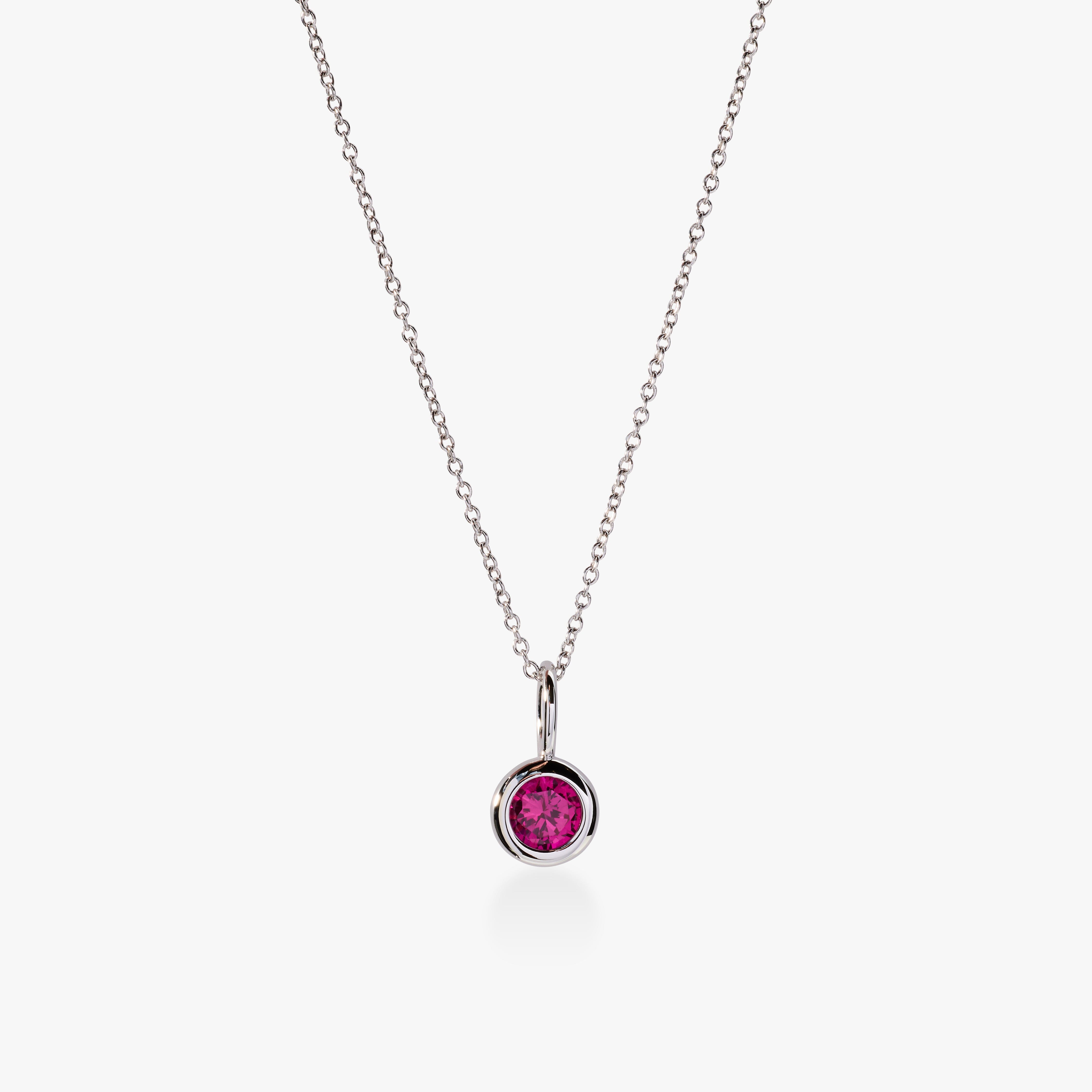 Birthstone Charm Necklace