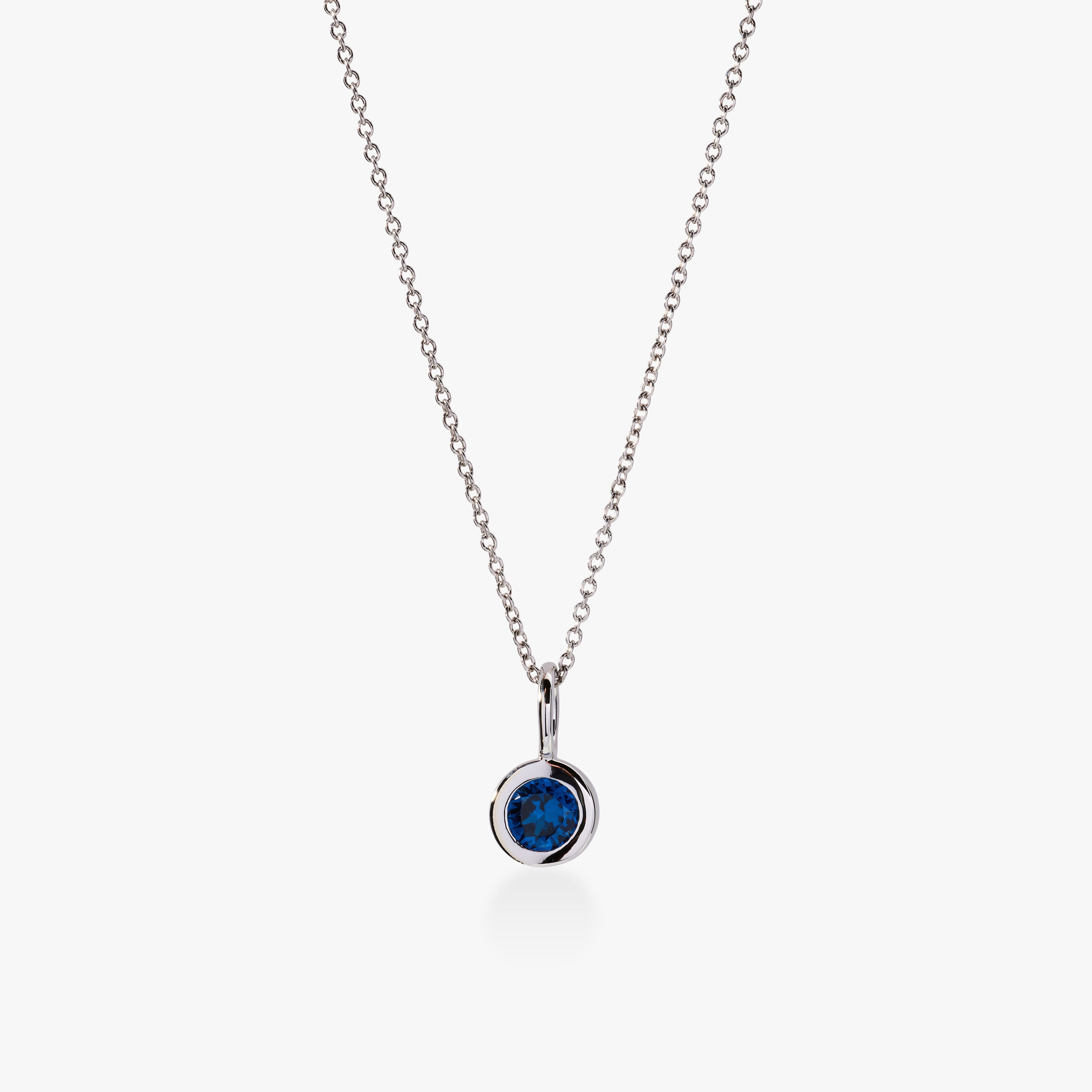 Birthstone Charm Necklace