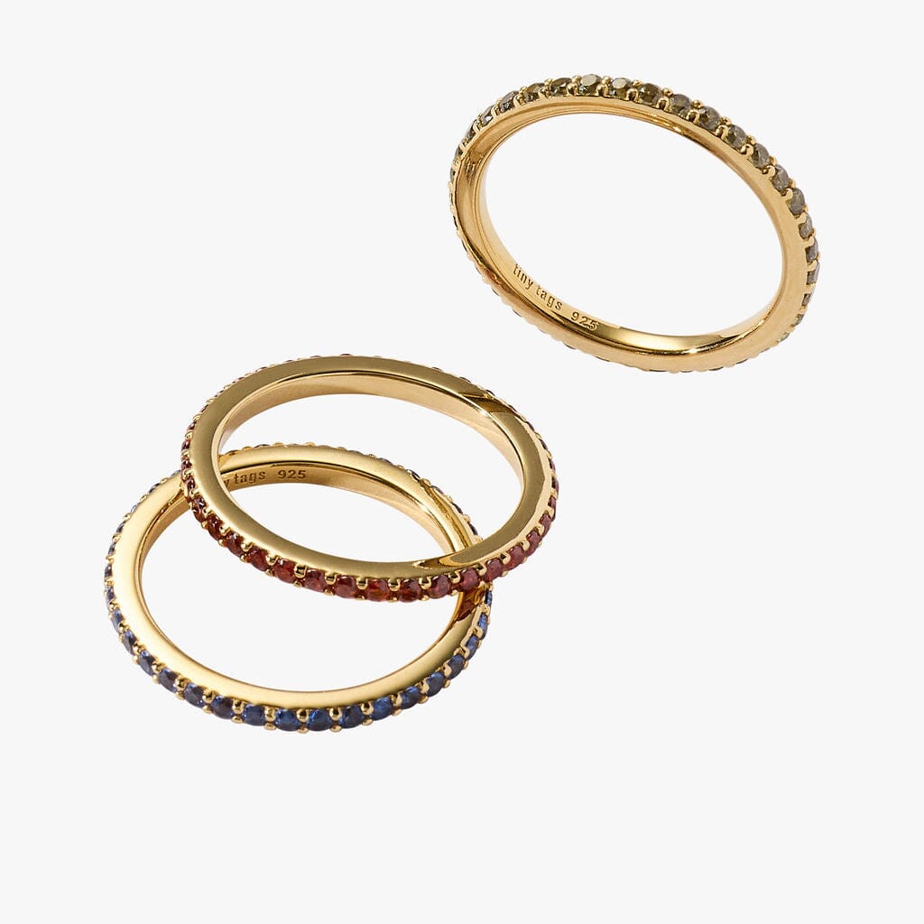 Birthstone Eternity Band