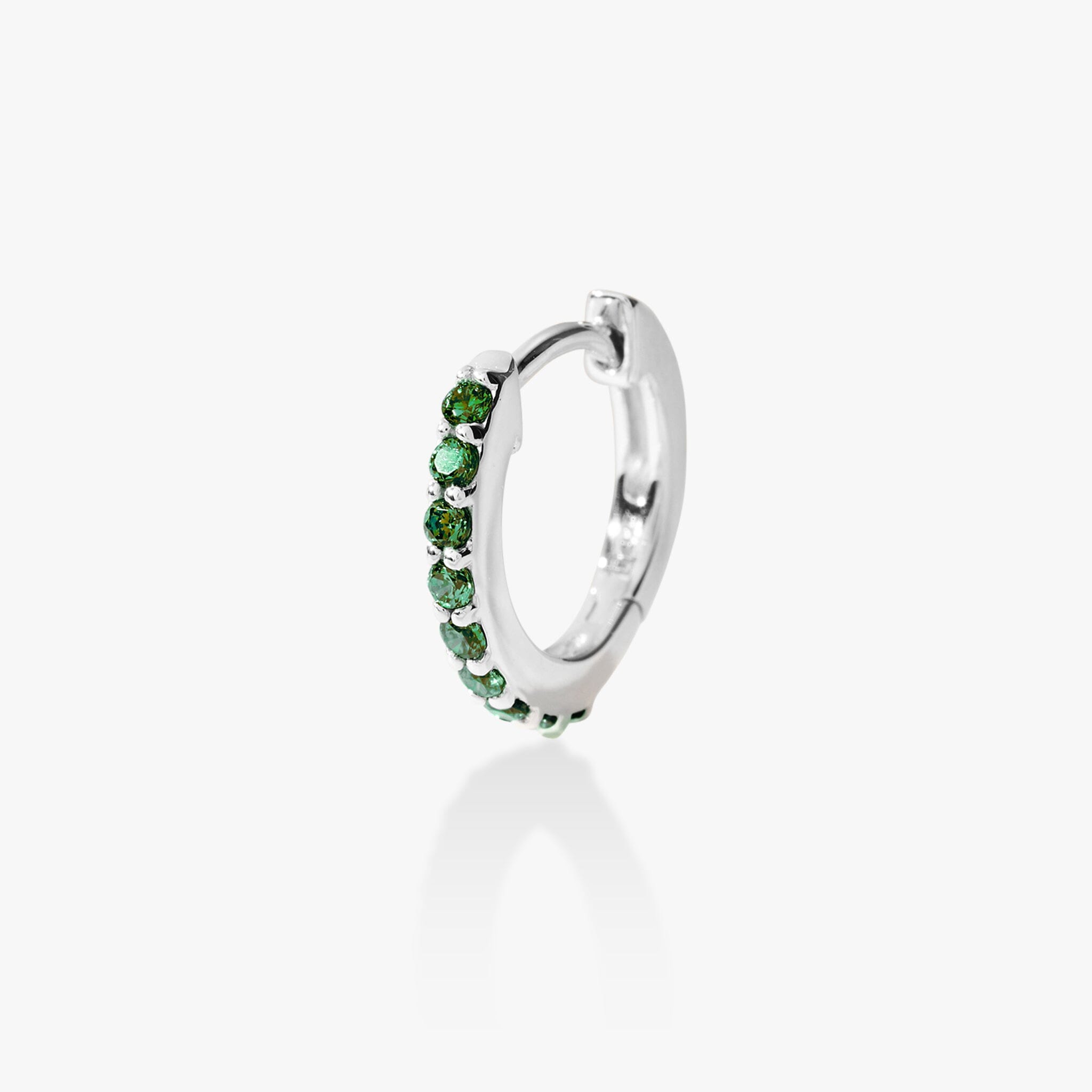 Birthstone Huggie Earrings