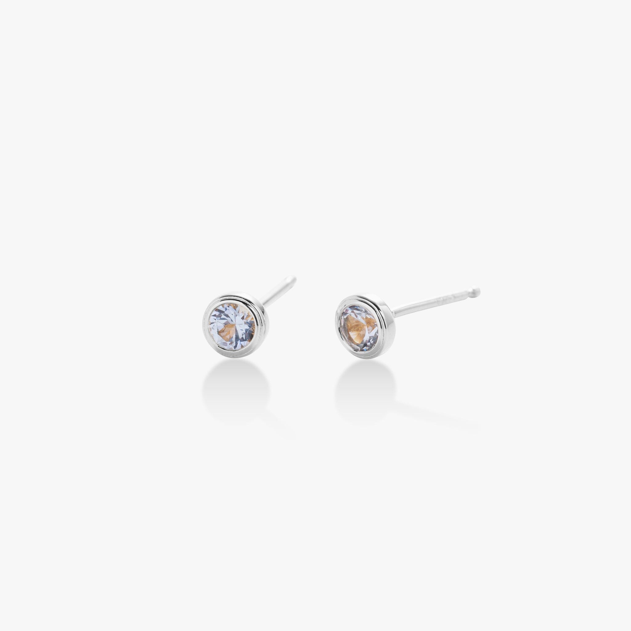 Birthstone Stud Earrings