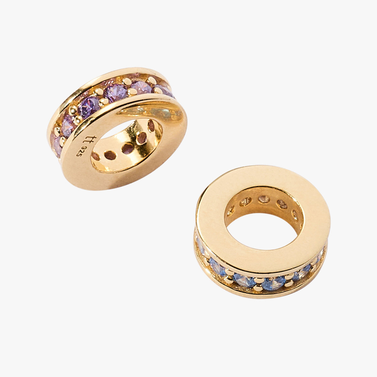 Birthstone Sliding Ring Charm