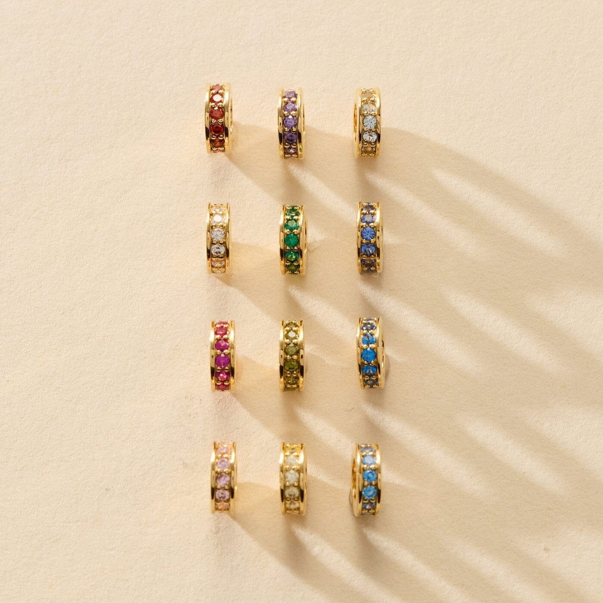 Birthstone Sliding Ring Necklace