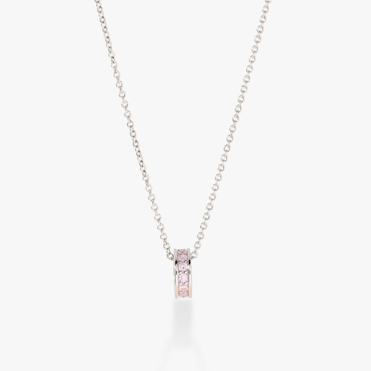 Birthstone Sliding Ring Necklace