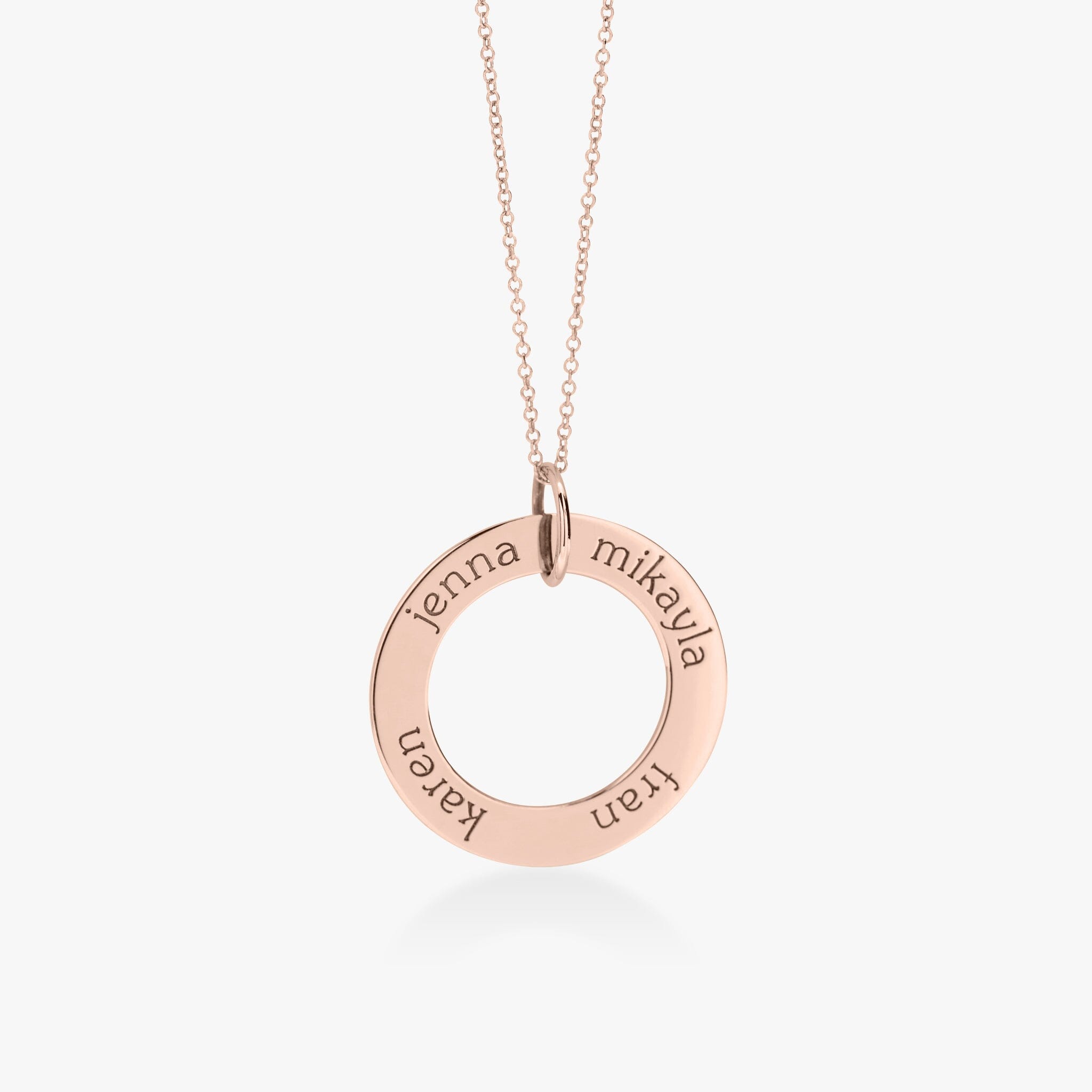 Circle Pendant Necklace