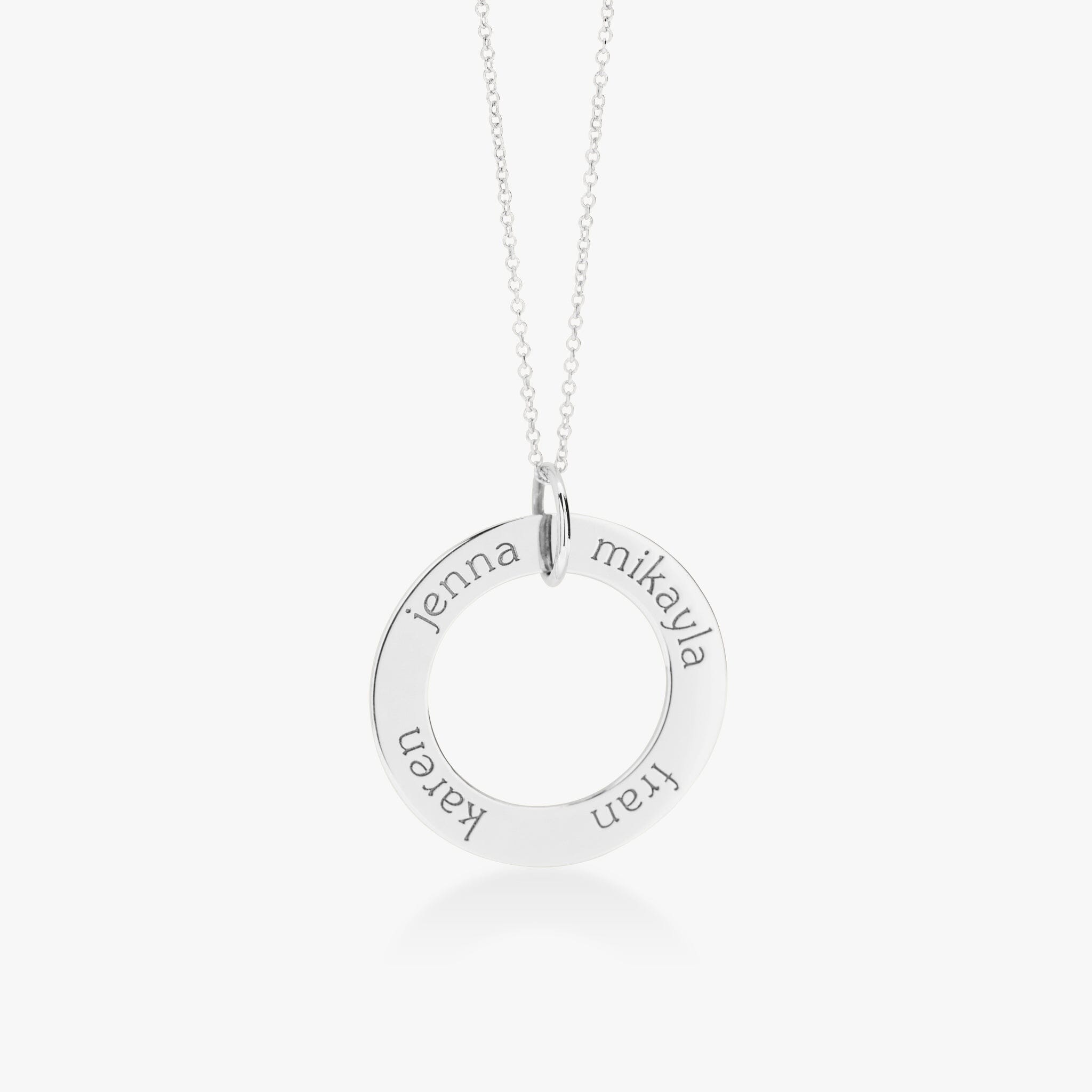 Circle Pendant Necklace