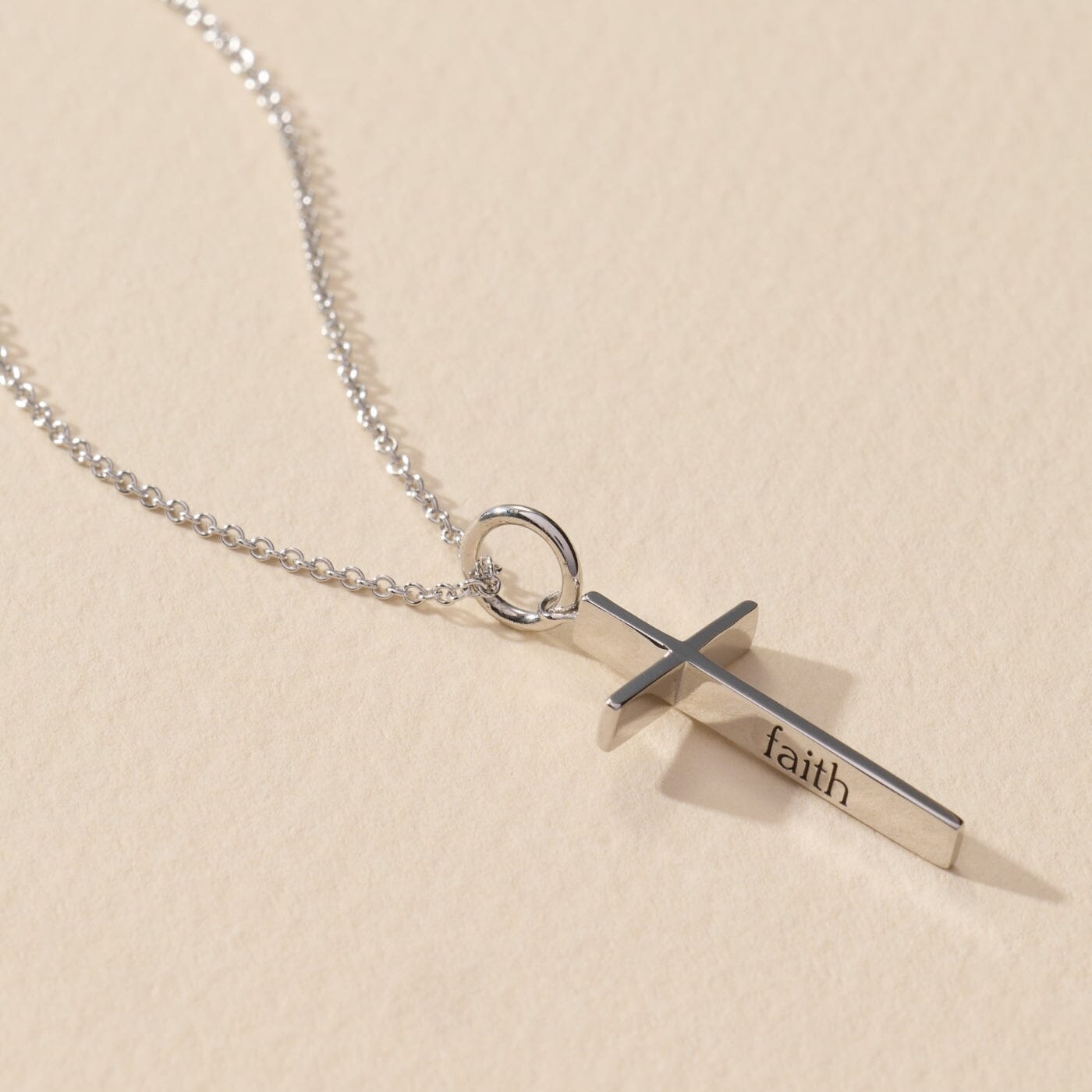 SRB Engravable Cross Charm