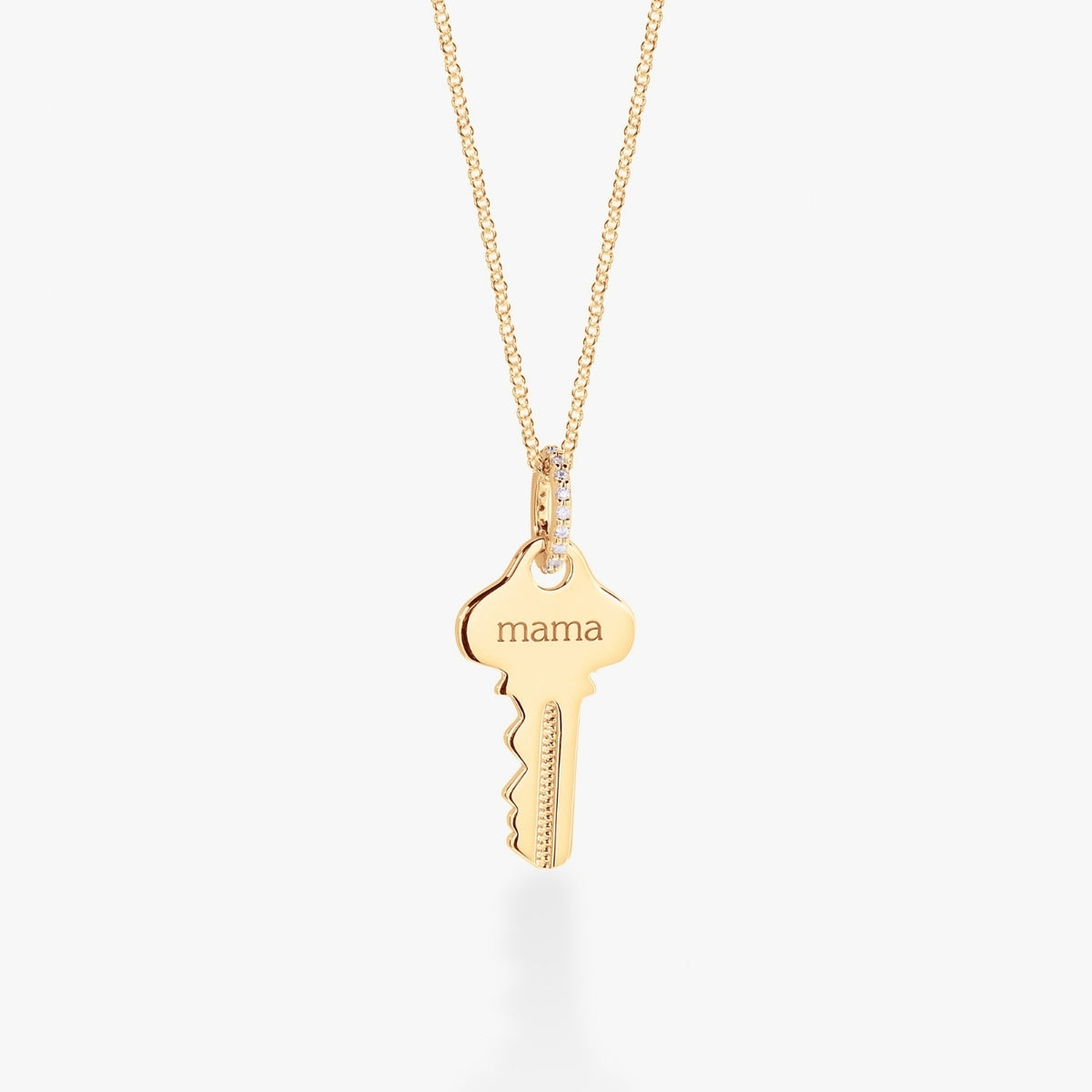 House 'Mama' Key Necklace