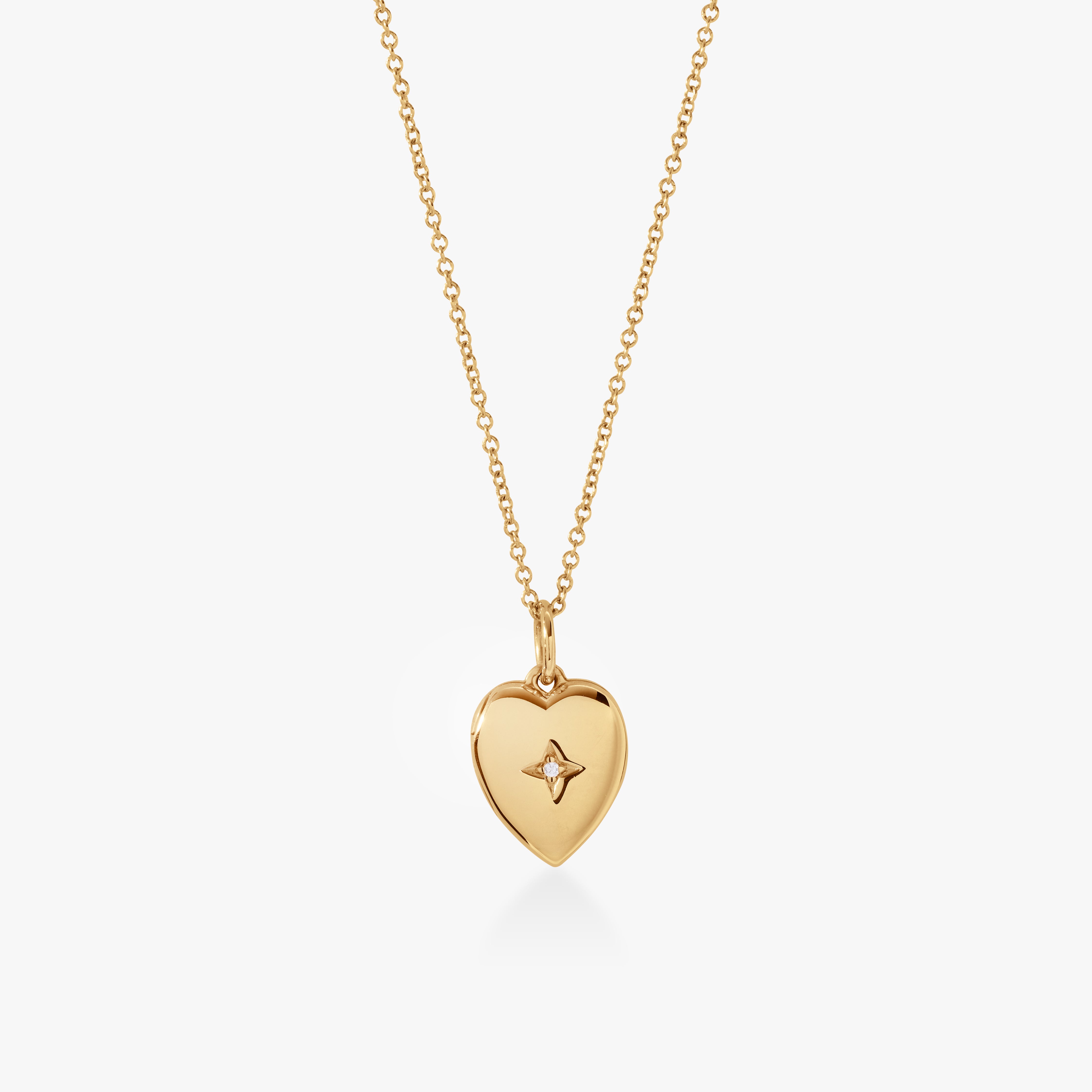 Heart Mini Locket Necklace