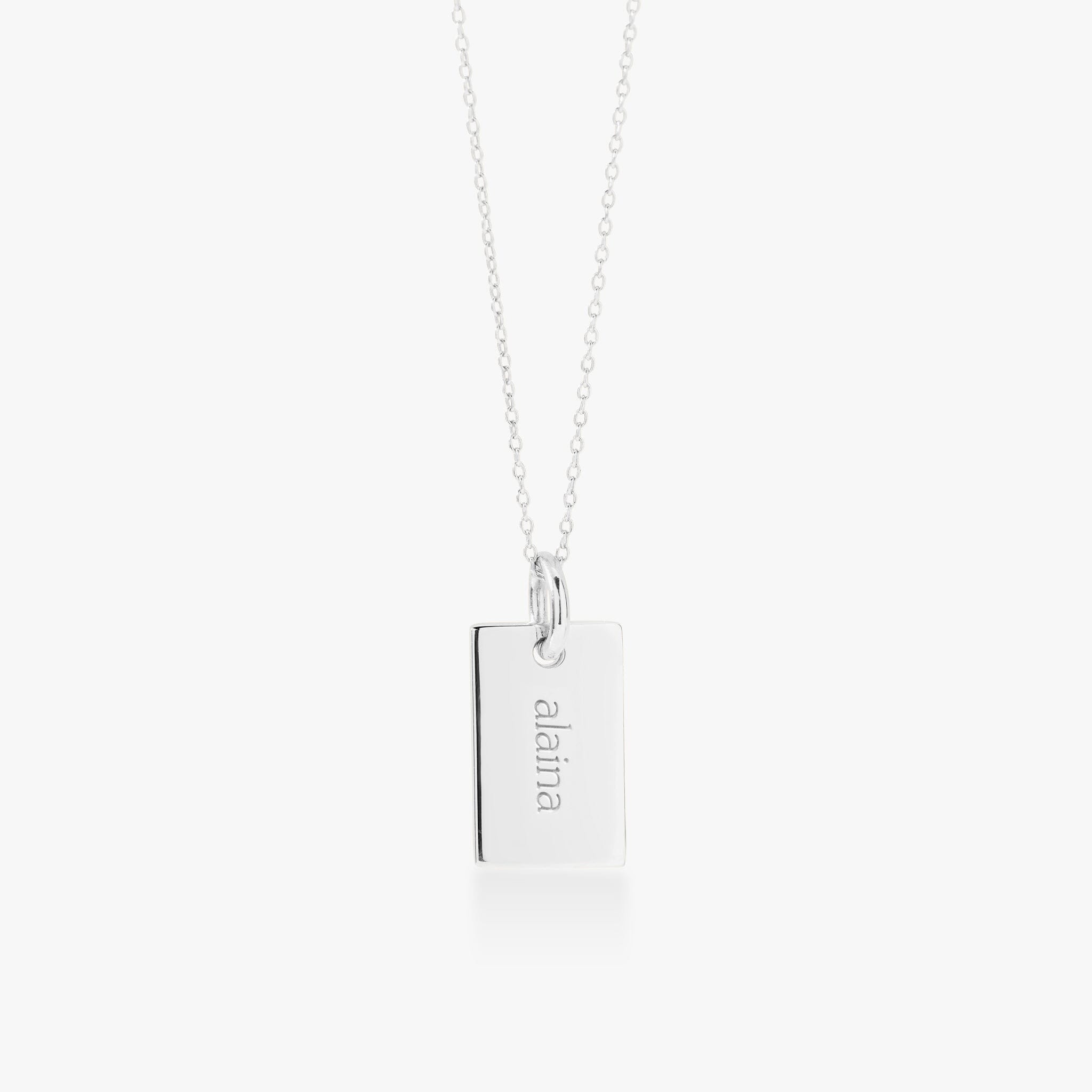 Mini Dog Tag Necklace