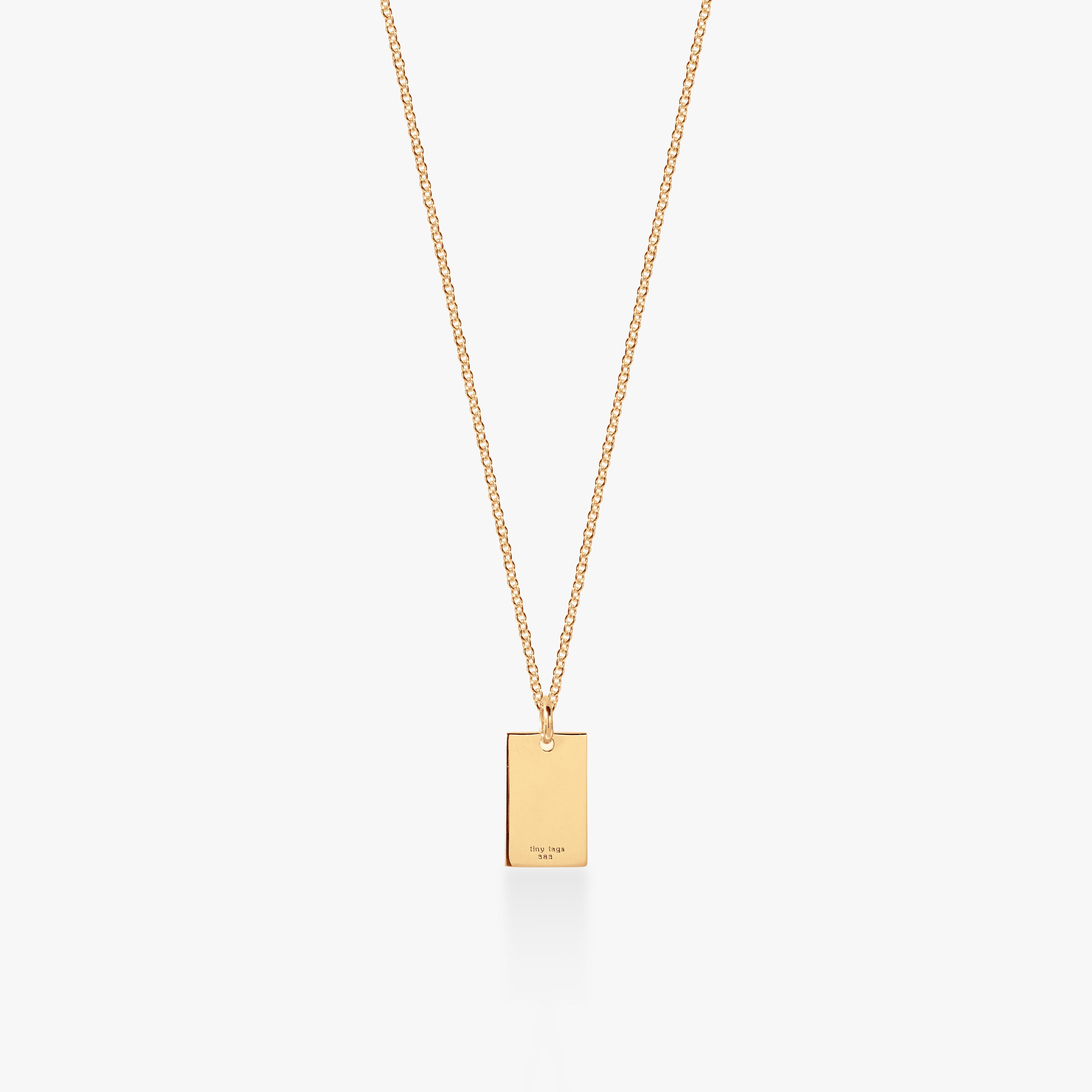 Mama Mini Dog Tag Necklace