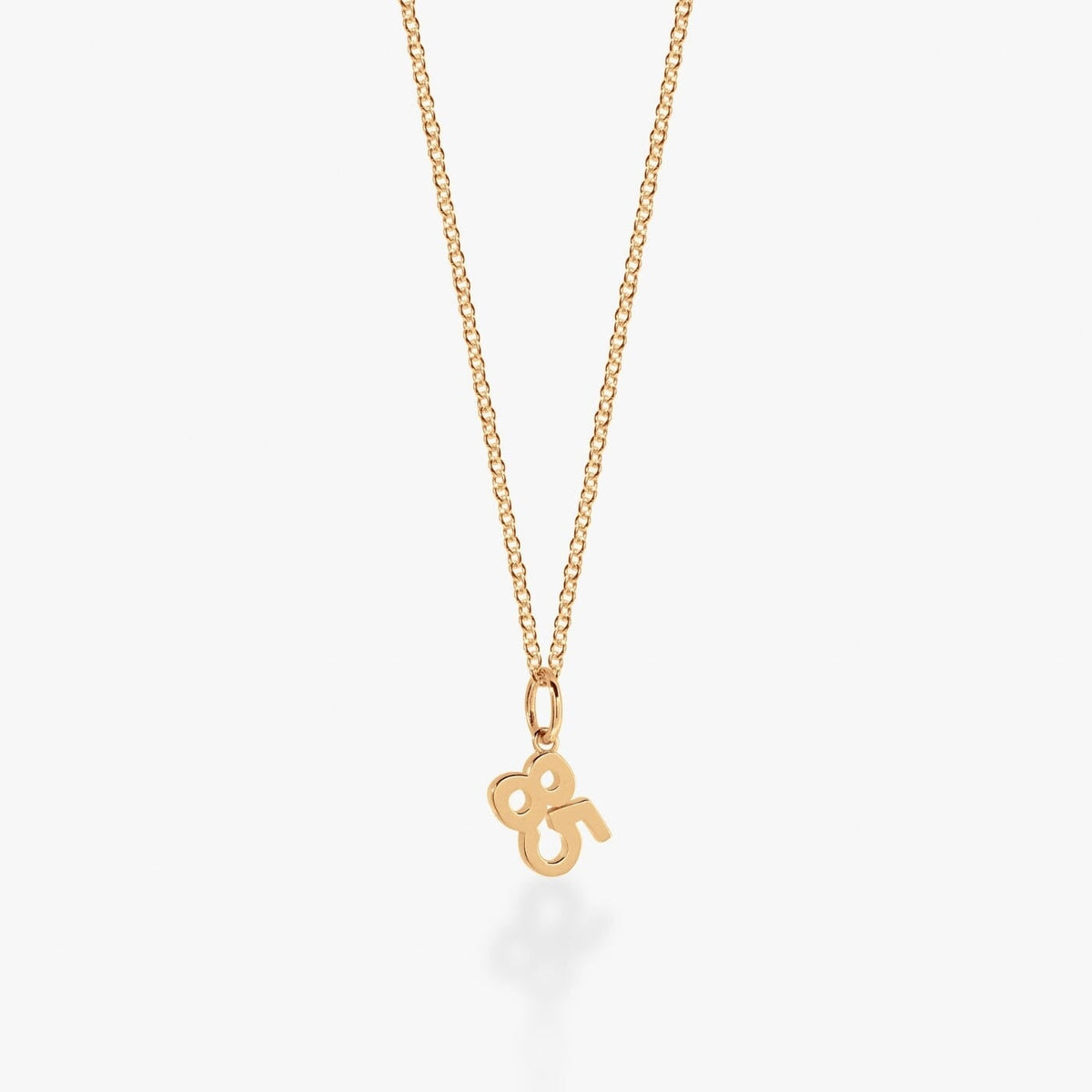 Number Charm Necklace